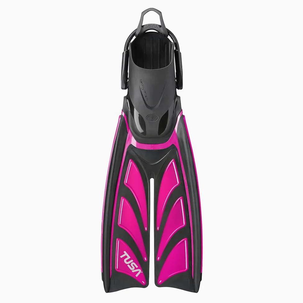 TUSA SF-0111 Hyflex Zoom - Aletas de buceo, pequeñas, color rosa