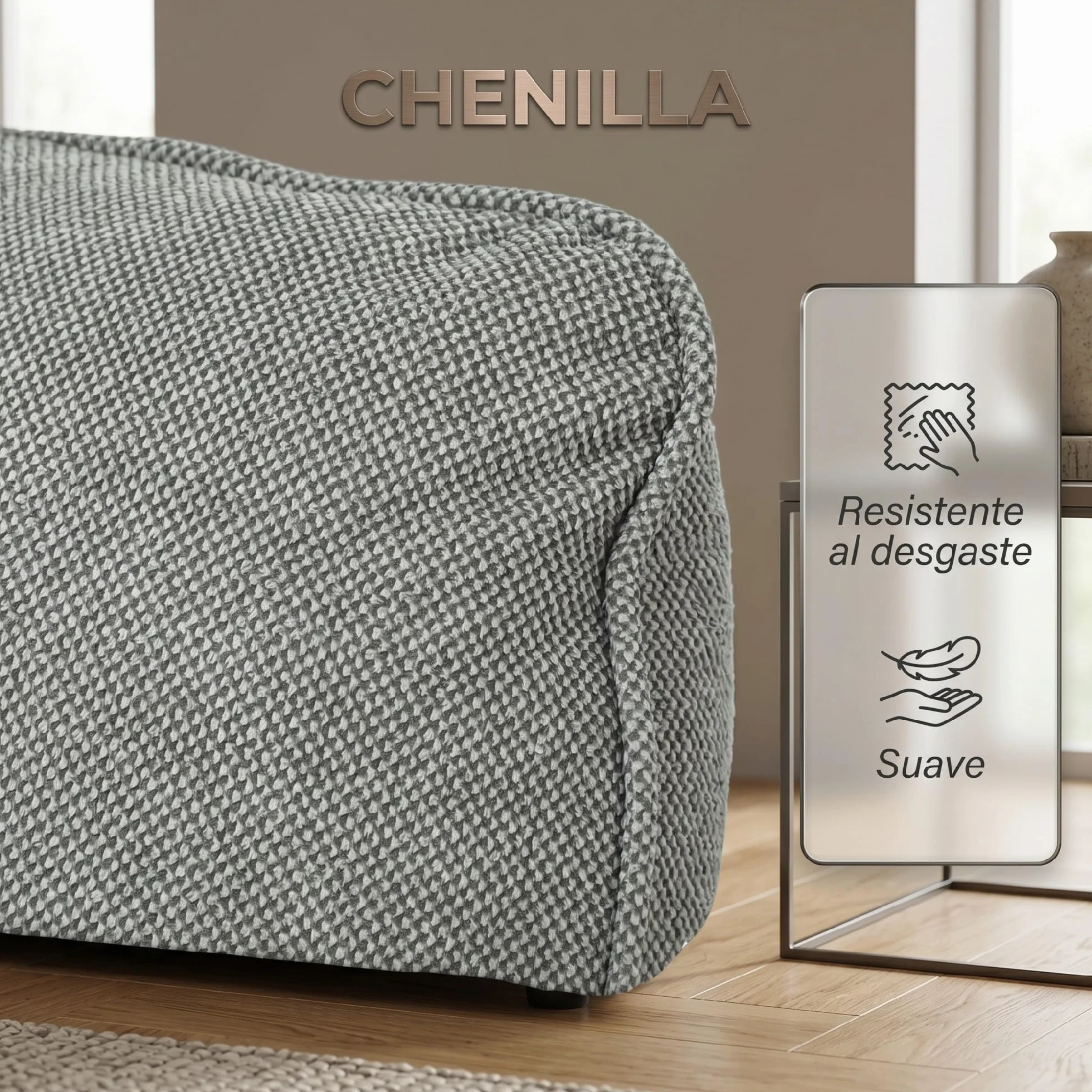 HOMCOM Sillón Relax Reclinable Eléctrico con Calor Lumbar y Masaje Vibración, Gris