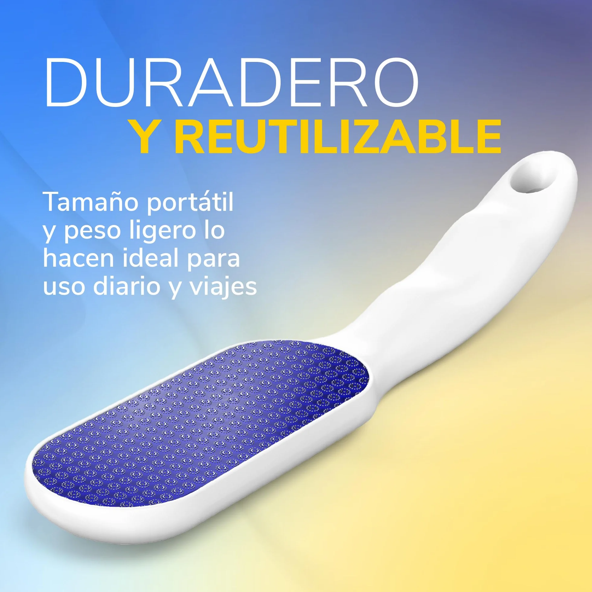 Scholl Lima Manual Nano Cristal Para Pies - Elimina durezas y callosidades - Lavable y reutilizable - 1 unidad