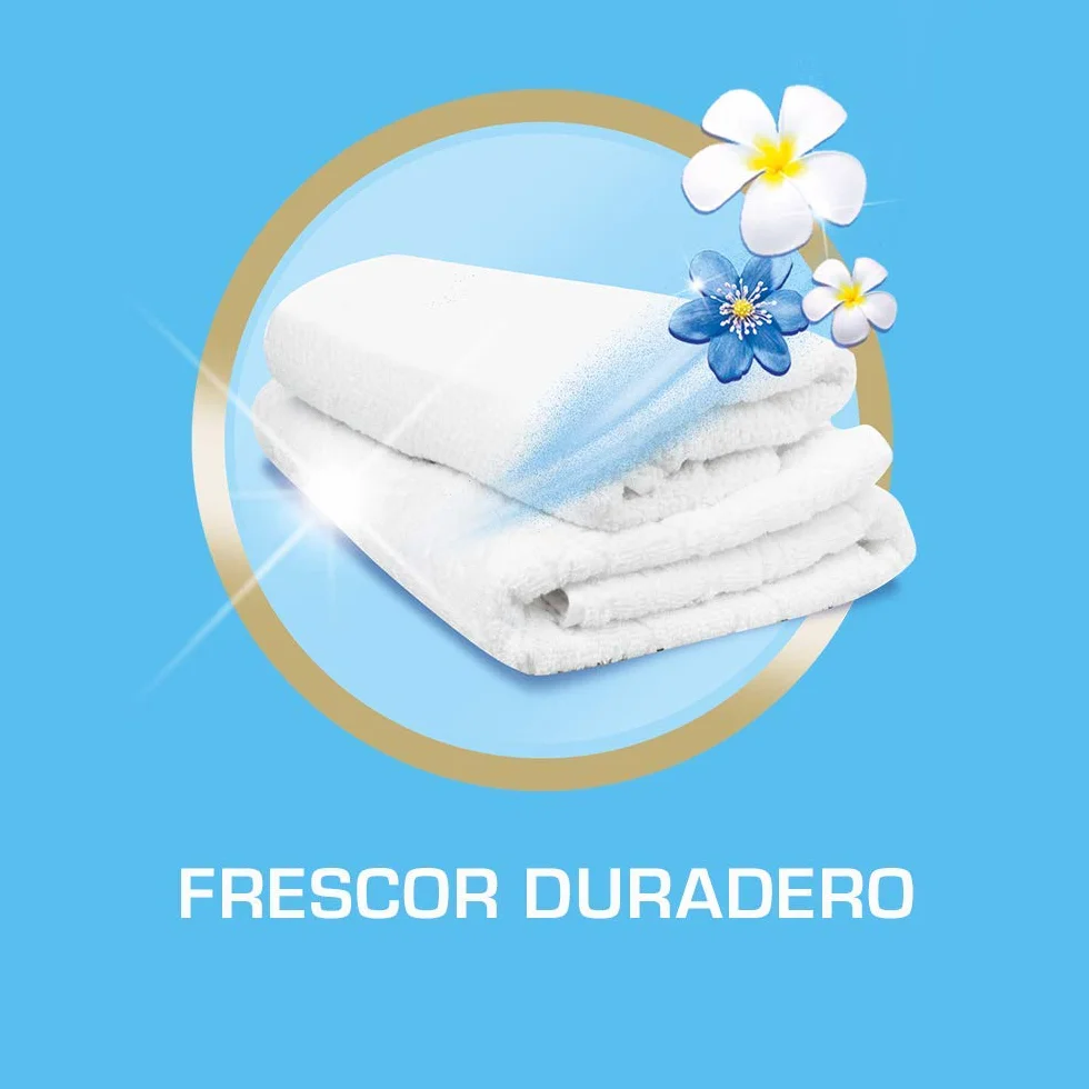 Flor Suavizante para la ropa concentrado aroma azul 250 dosis