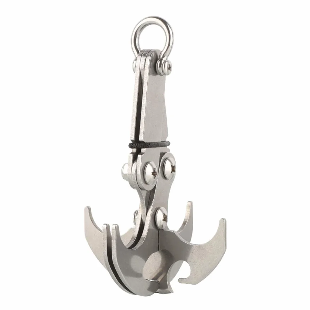 EIHI Gravity Hook Outdoor, Grappling Hook Gravity Grappling for Survival Climbing Outdoor Acero Inoxidable Multifuncional Outdoor Climbing