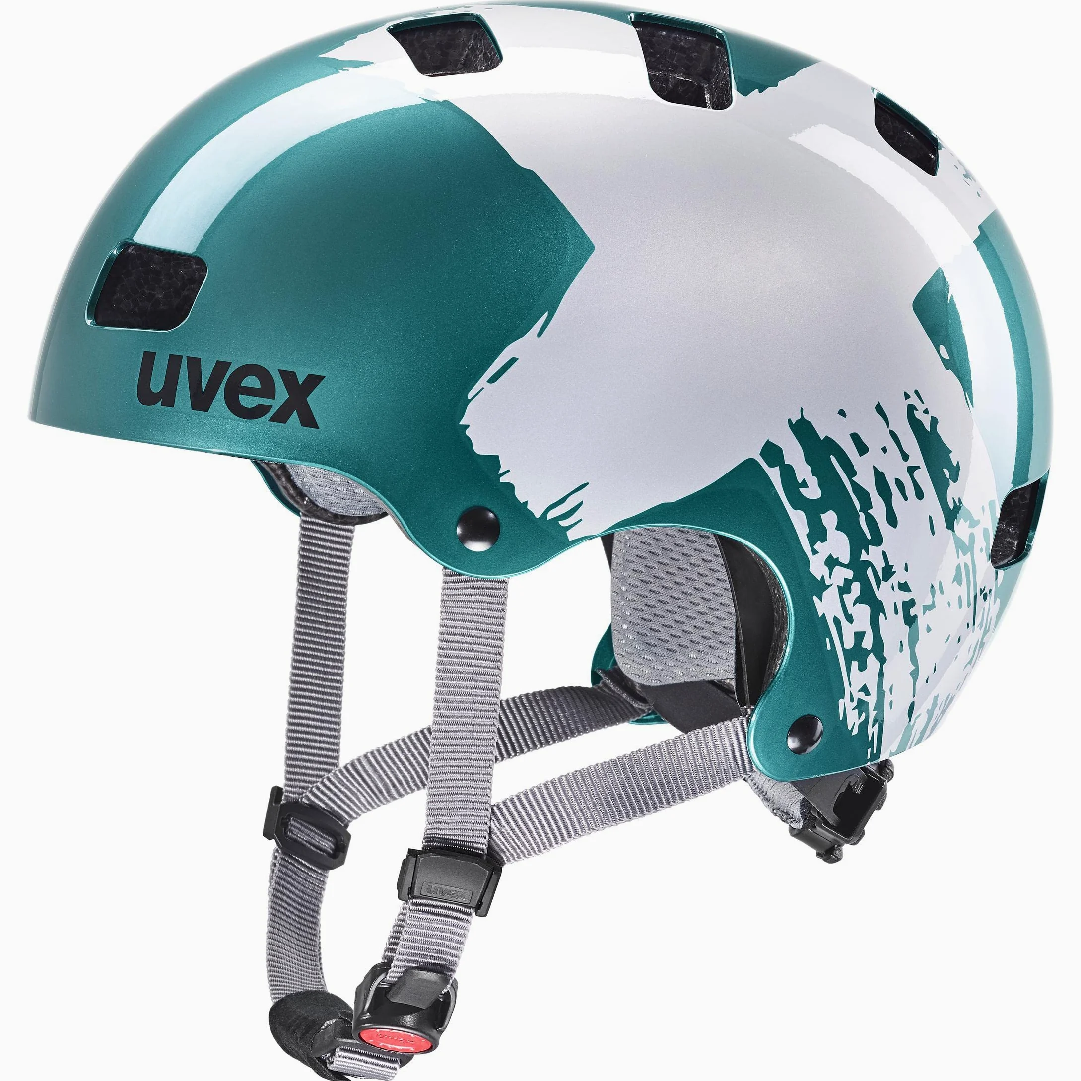 uvex Kid 3, Casco Infantil Robusto, Ajuste de Talla individualizado, ventilación optimizada