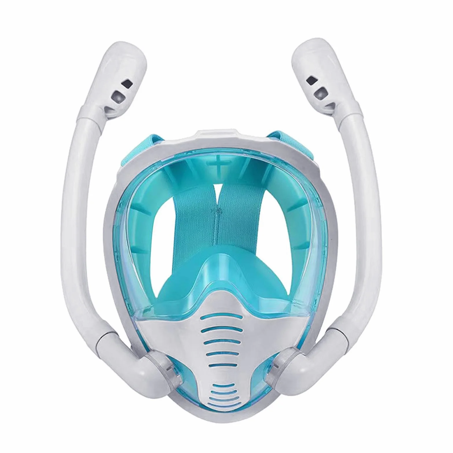 Equipo de Snorkel, Snorkel de Cara Completa Gafas de natación y Set de | Equipo de buceo anti-ligero de respiración segura para natación de entrenamiento de buceo