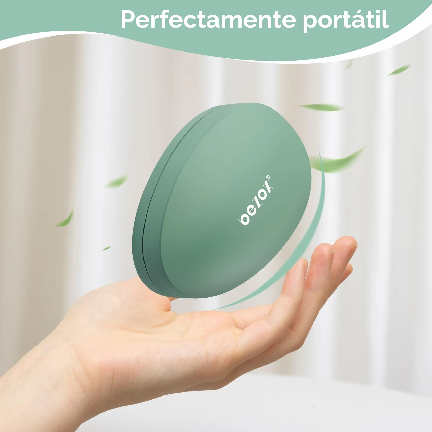 BEZOX Lima de pies y removedor de callos de nanovidrio 2 en 1 - Eliminación suave de durezas