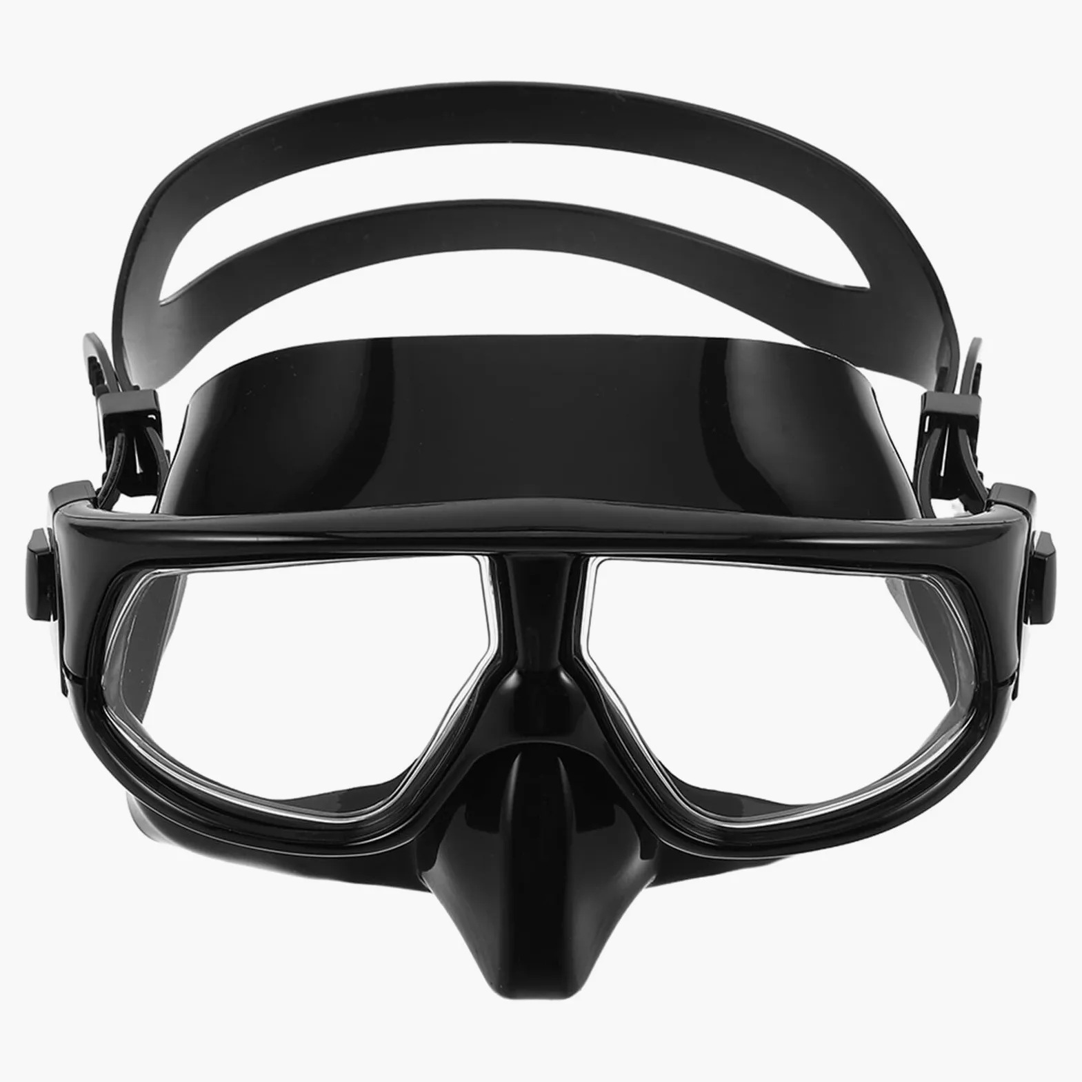 Máscara de Buceo Snorkel Ajustable para Adultos Gafas de Buceo Profesional Volumen con Amplia Visión para Natación y Snorkeling