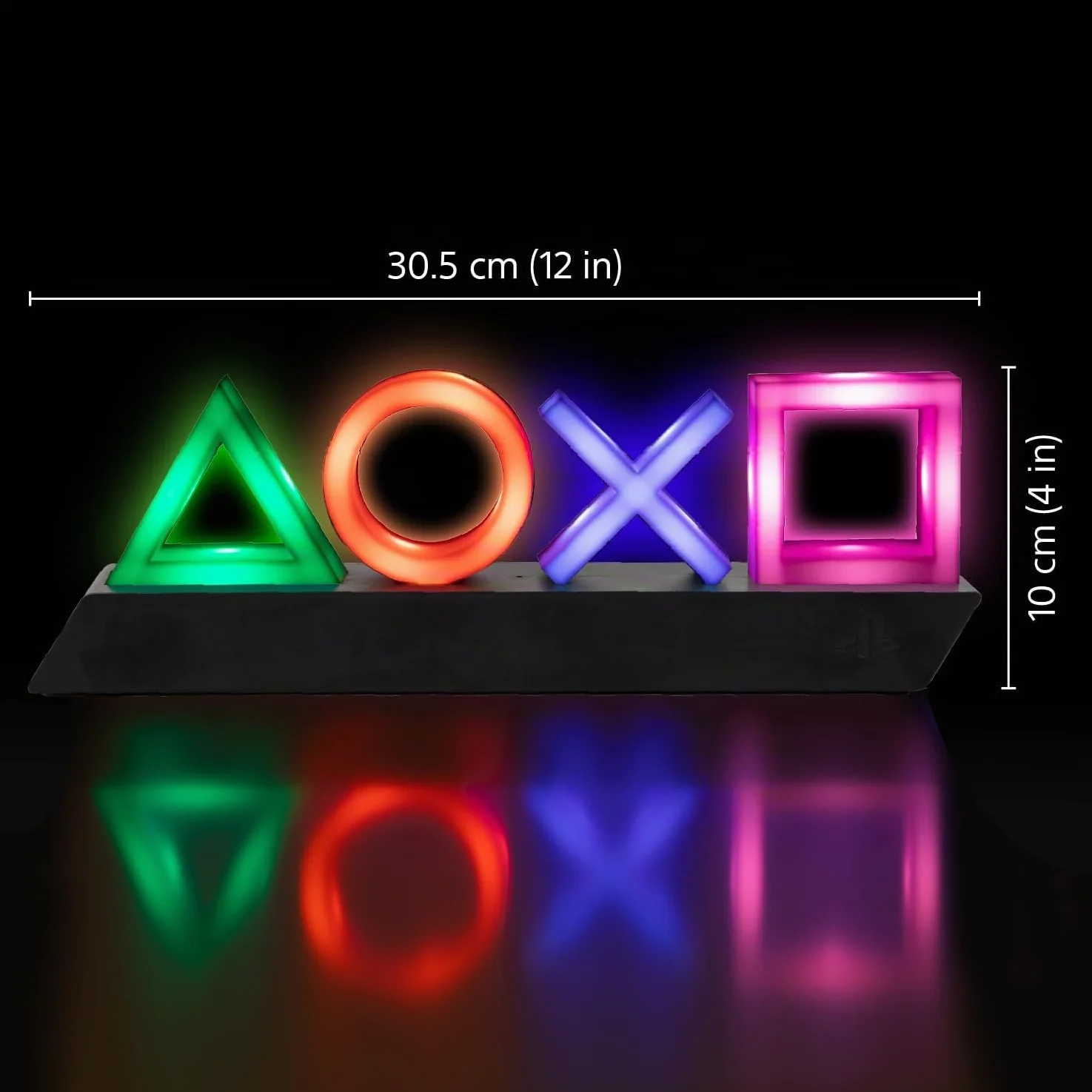 PlayStation Iconos Luz Lámpara Oficial 3 Modos Decoración Gamer Reactiva Sonido