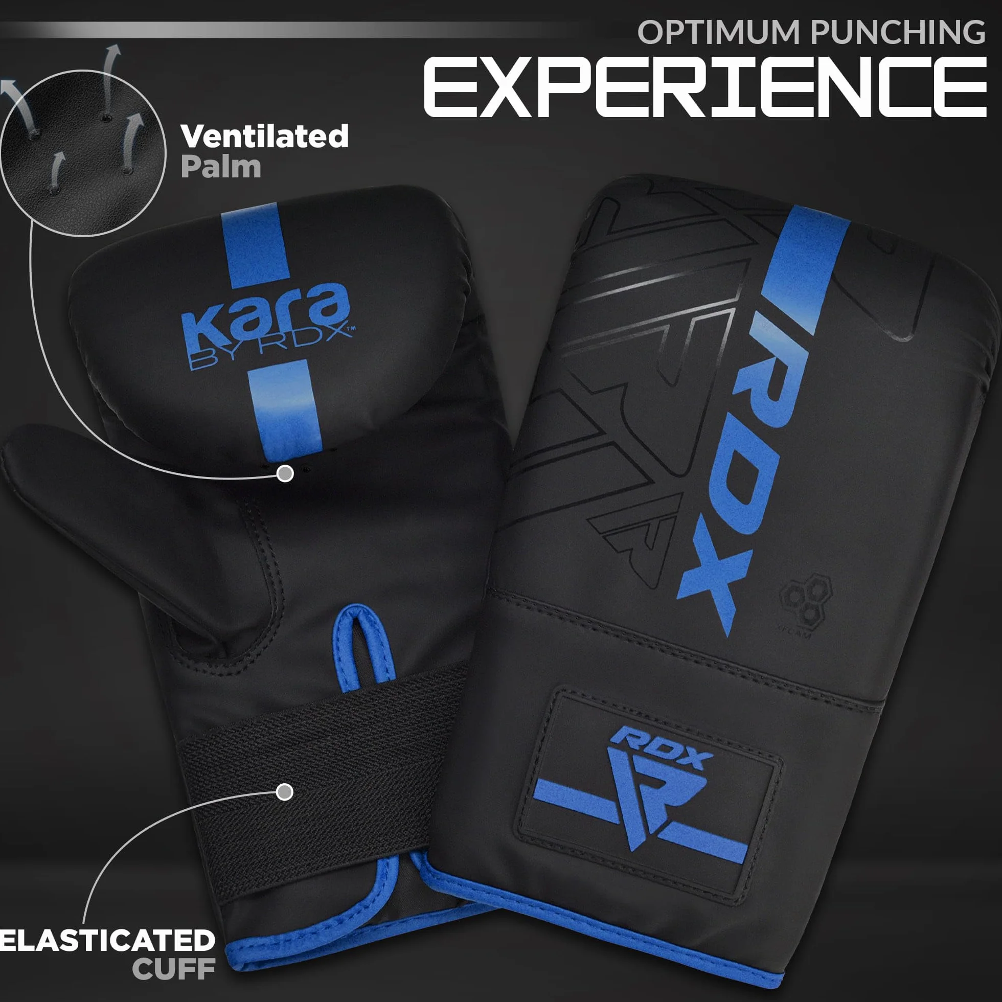 RDX Guantes de Boxeo Maya Hide Cuero para Entrenamiento, Saco, Sparring, Muay Thai, MMA