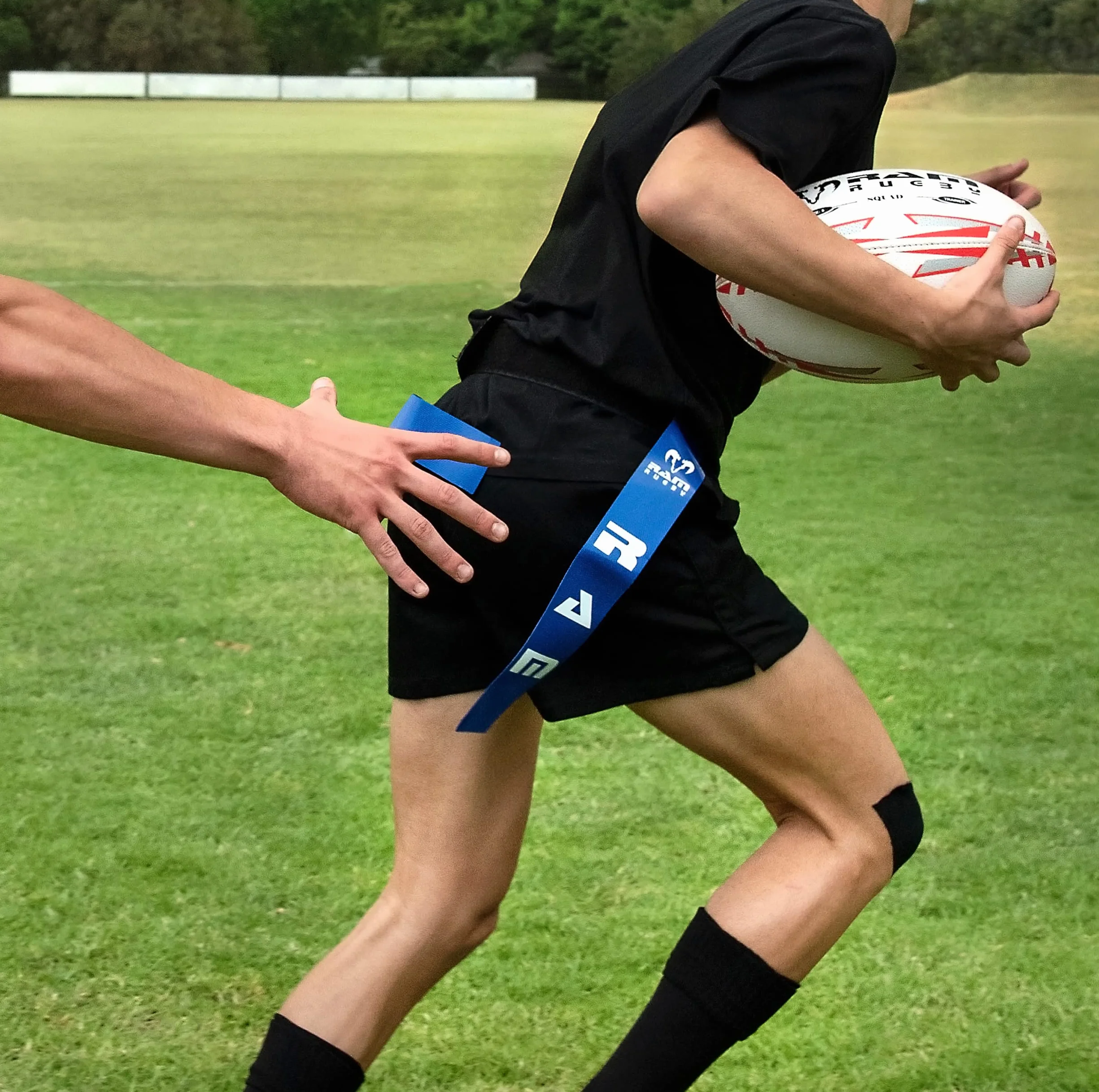 Ram Rugby cinturones de etiqueta – Set de 10 cinturones y 20 etiquetas – disponible en 6 colores – 2 tamaños