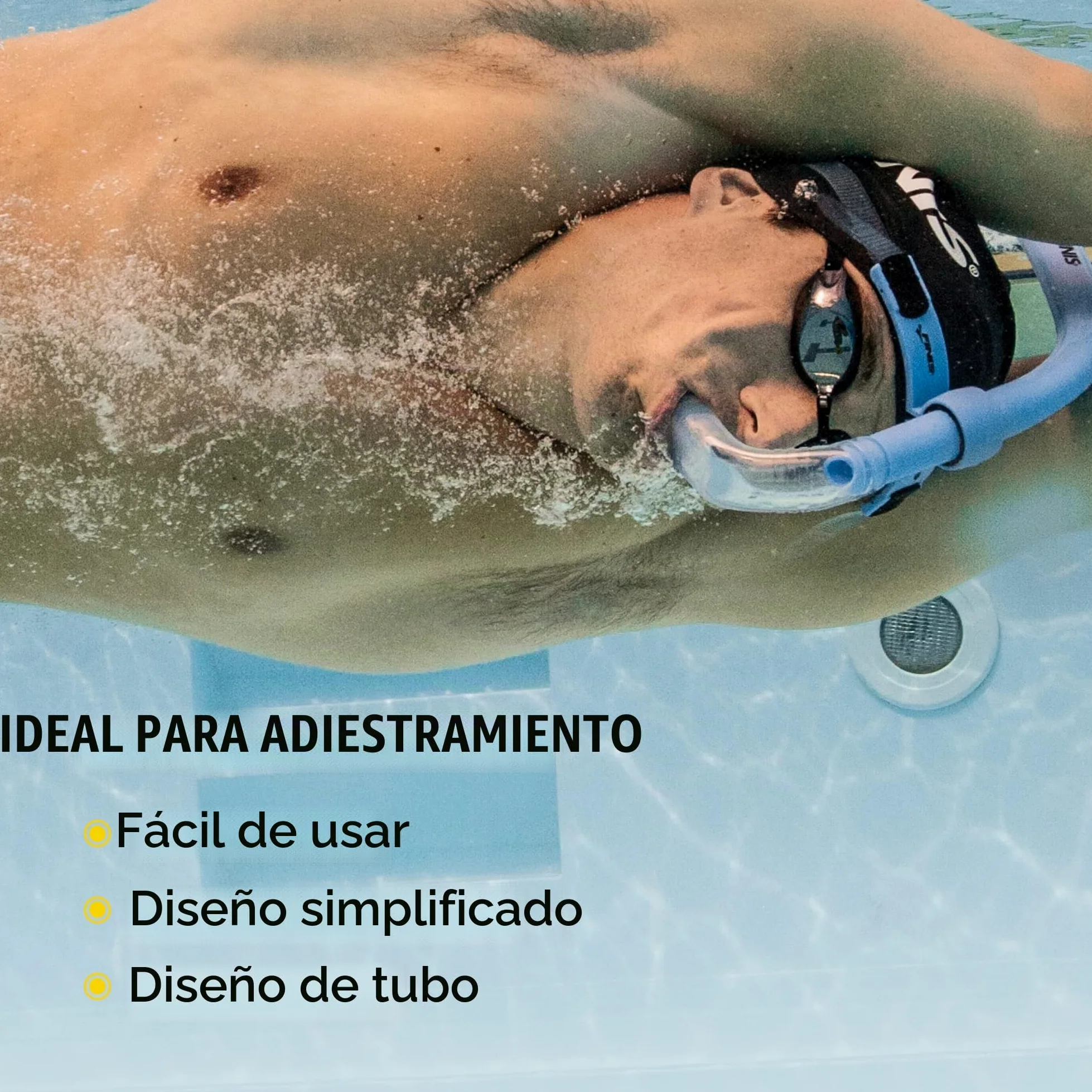 Finis Glide Tubo de respiración para natación, Unisex Adulto