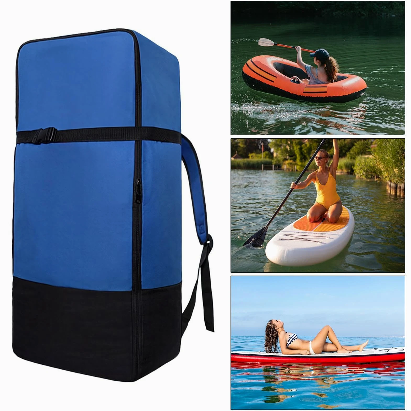 Bolsa para Tabla de Paddle Surf Mochila Grande Impermeable de