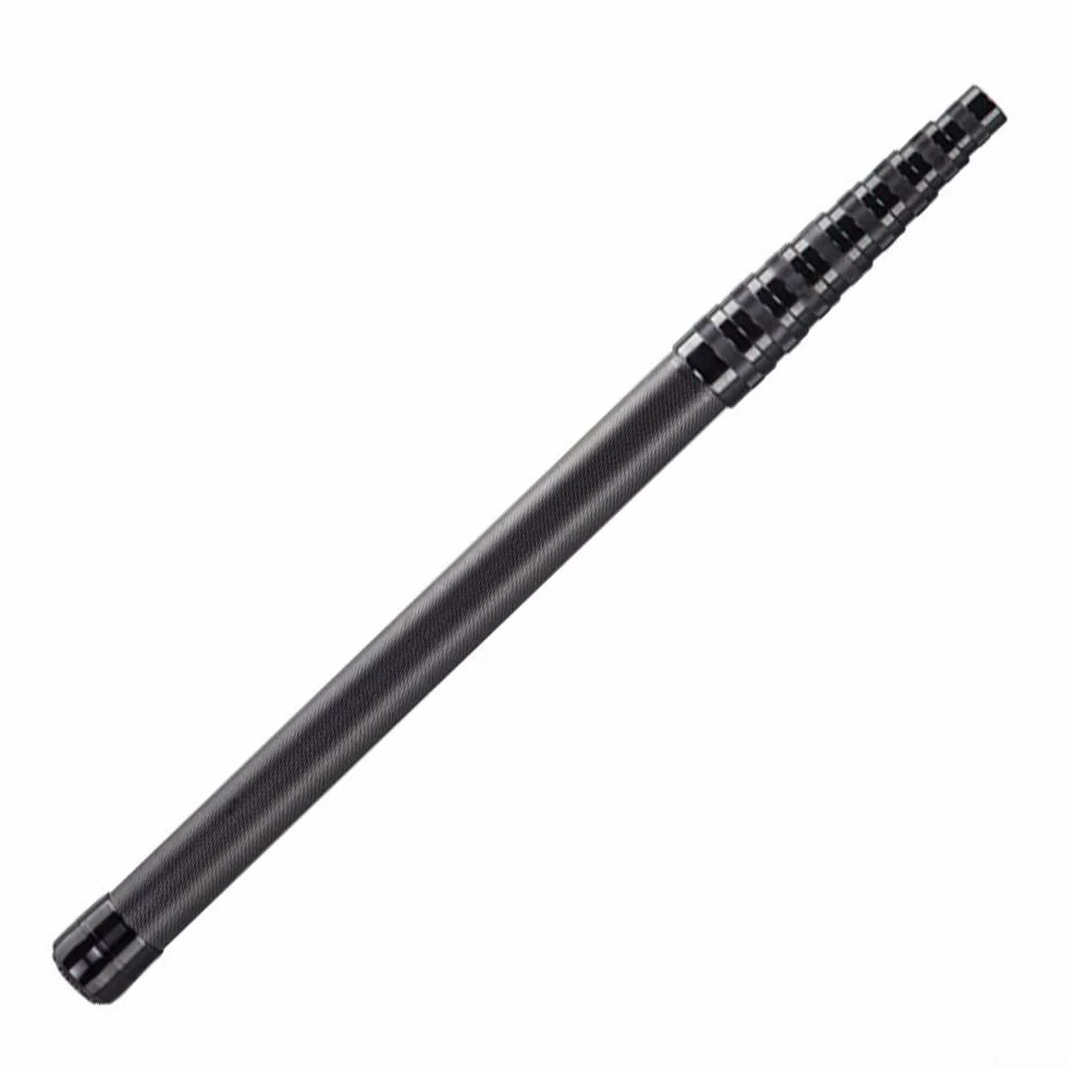 SPORTARC Red de pesca de fibra de carbono portátil de 3 m, mango largo, telescópica de fibra de carbono, caña de pescar con mango de pescado, barra plegable