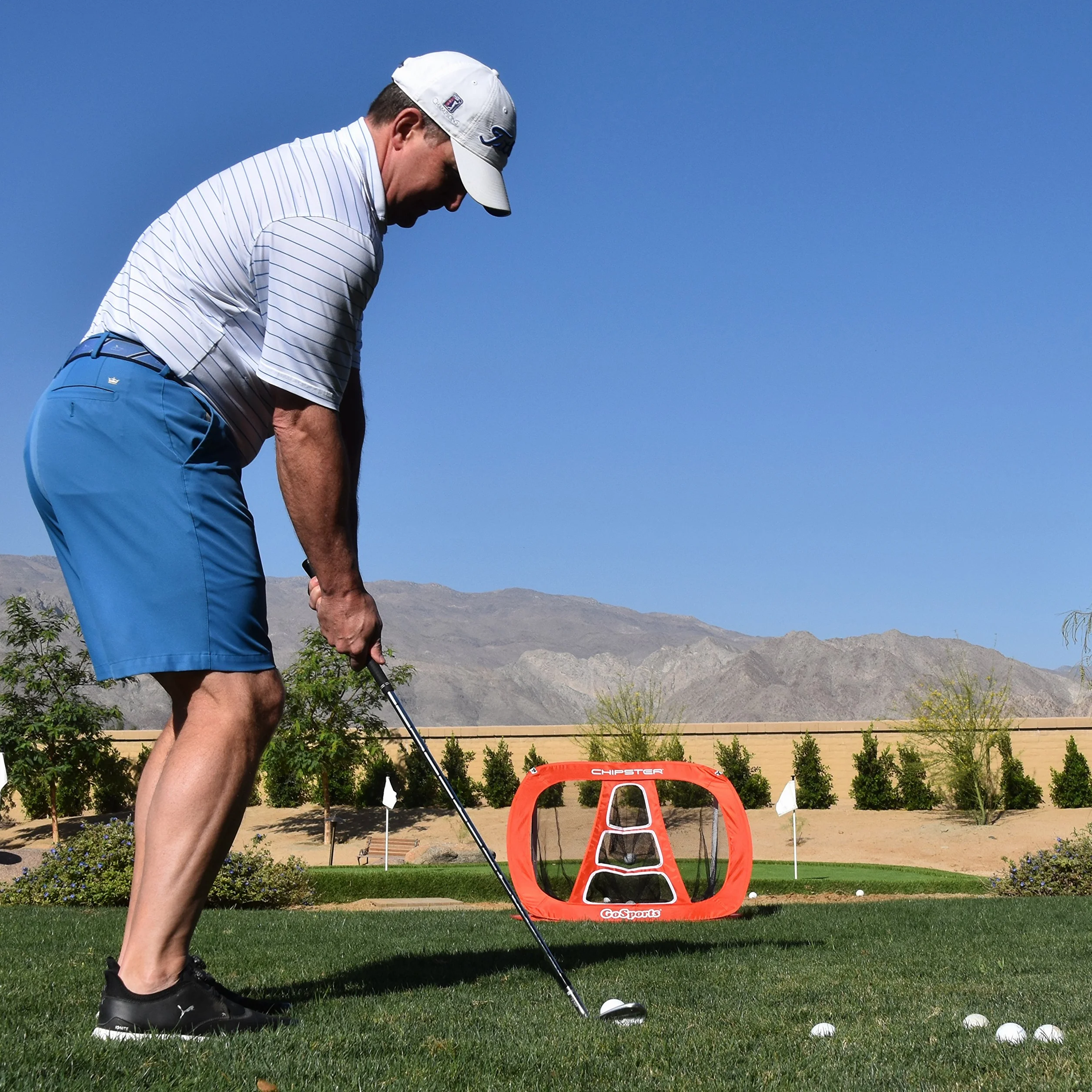 GoSports Chipster Golf Chipping Pop Up Practice Ne