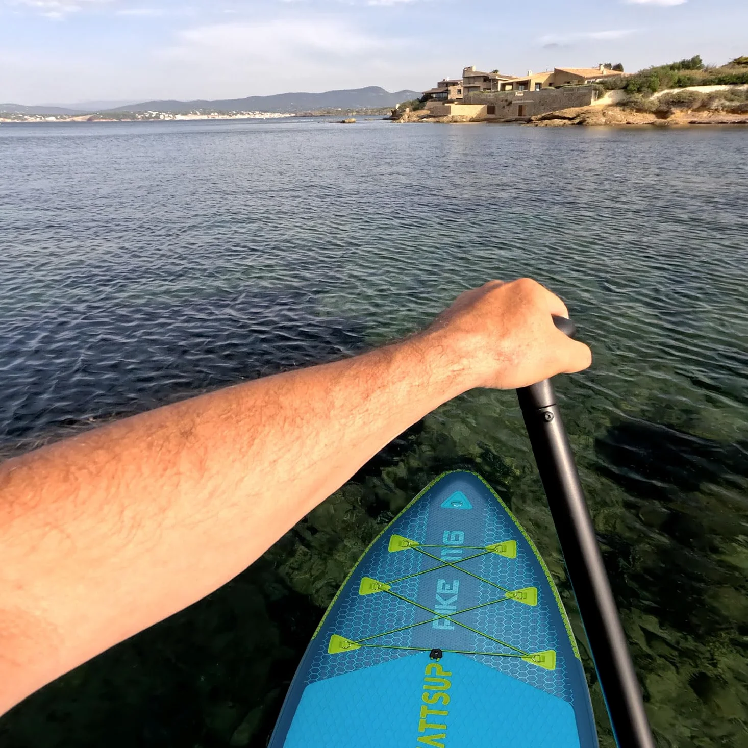 Wattsup - PB -WPIK116K - Wattsup Pike 11'6 (Combo de Kayak) - Espesor 15 cm - Drop - Puntada - rígido y Robusto - 150 kg