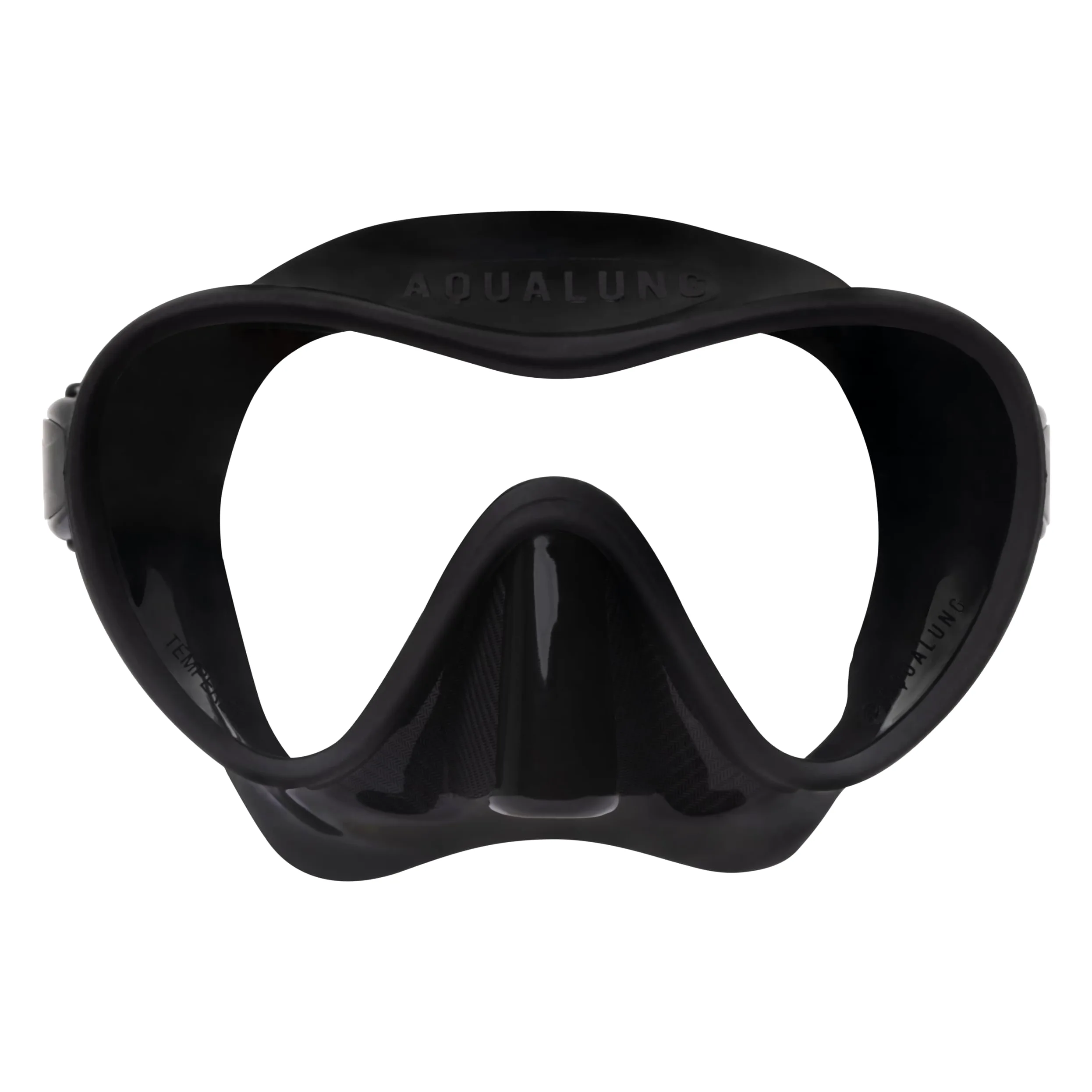 Aqualung Neos - Set de Snorkel con máscara monovidrio sin armazón + Tubo de Silicona, Vidrio Templado de Buceo, Volumen 170cm³, Compacto para Viajar