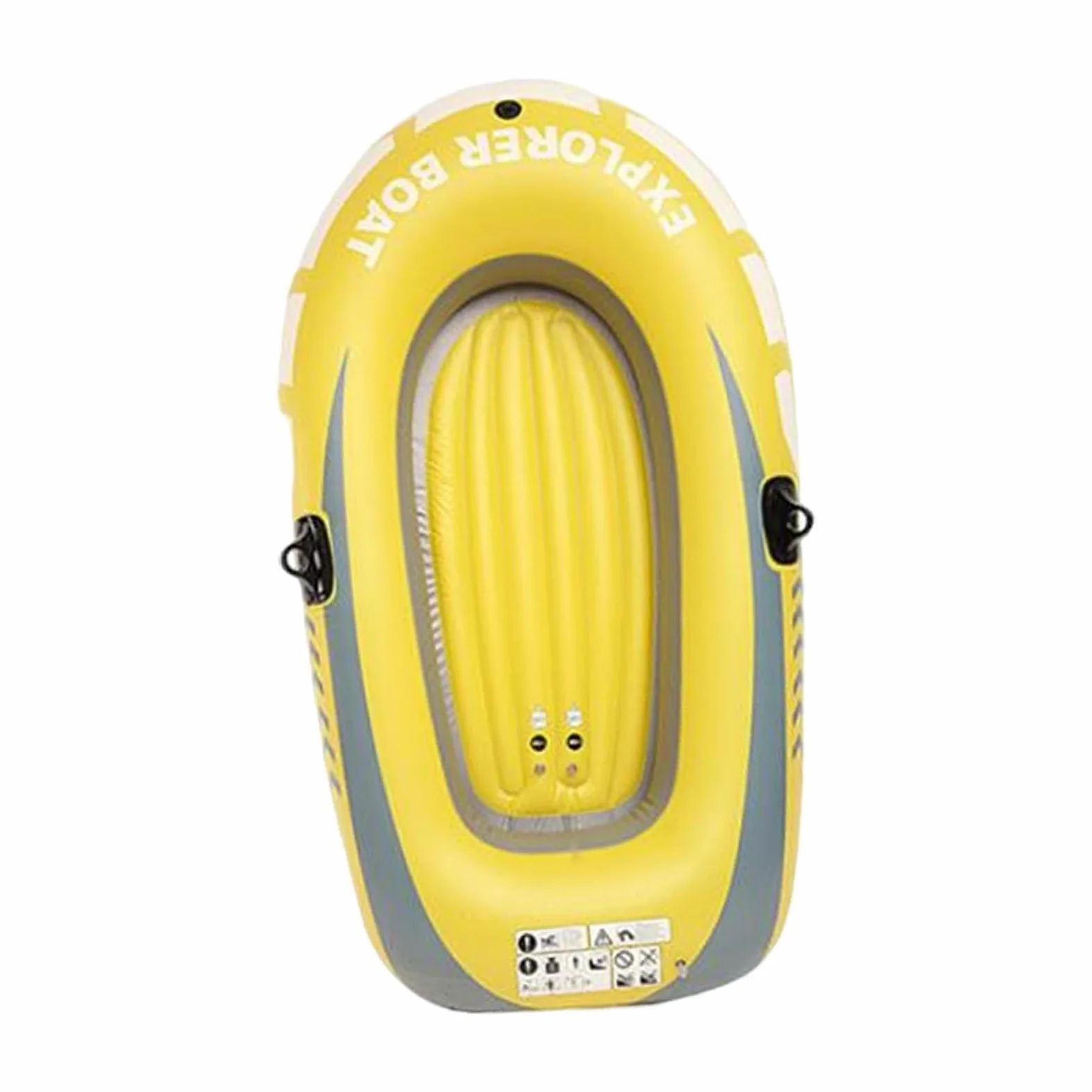 Kayak Hinchable, Bote, Balsa de Pesca Hinchable, Canoa Flotante, PVC Reforzado, Montaje Rápido, Apto para Deportes, Relajación Y Pesca.