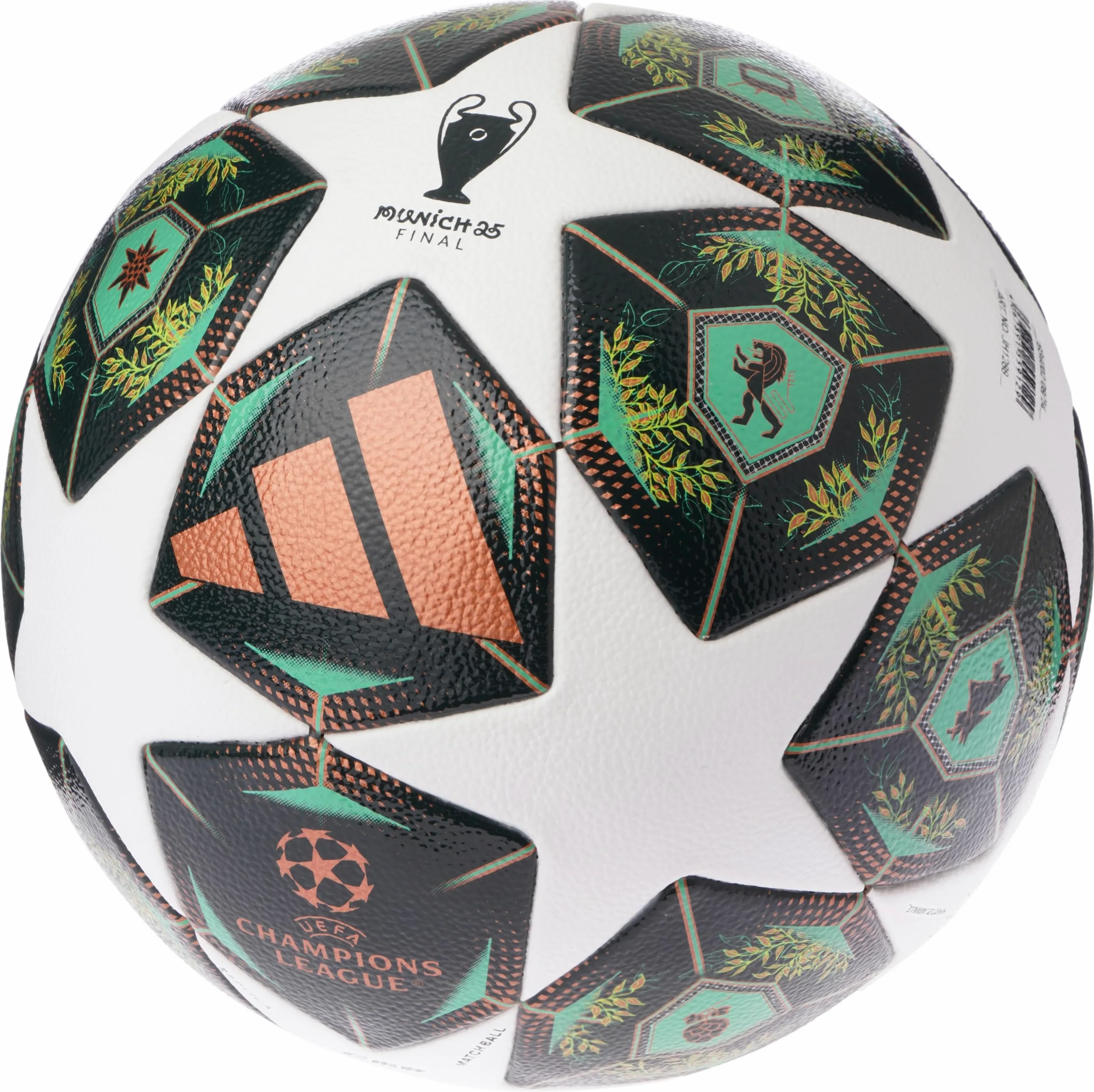 adidas UCL Competition 24/25 Knockout Stages - Pelota Unisex para Adultos, Color Blanco/pelir/SSLIME 37 EU
