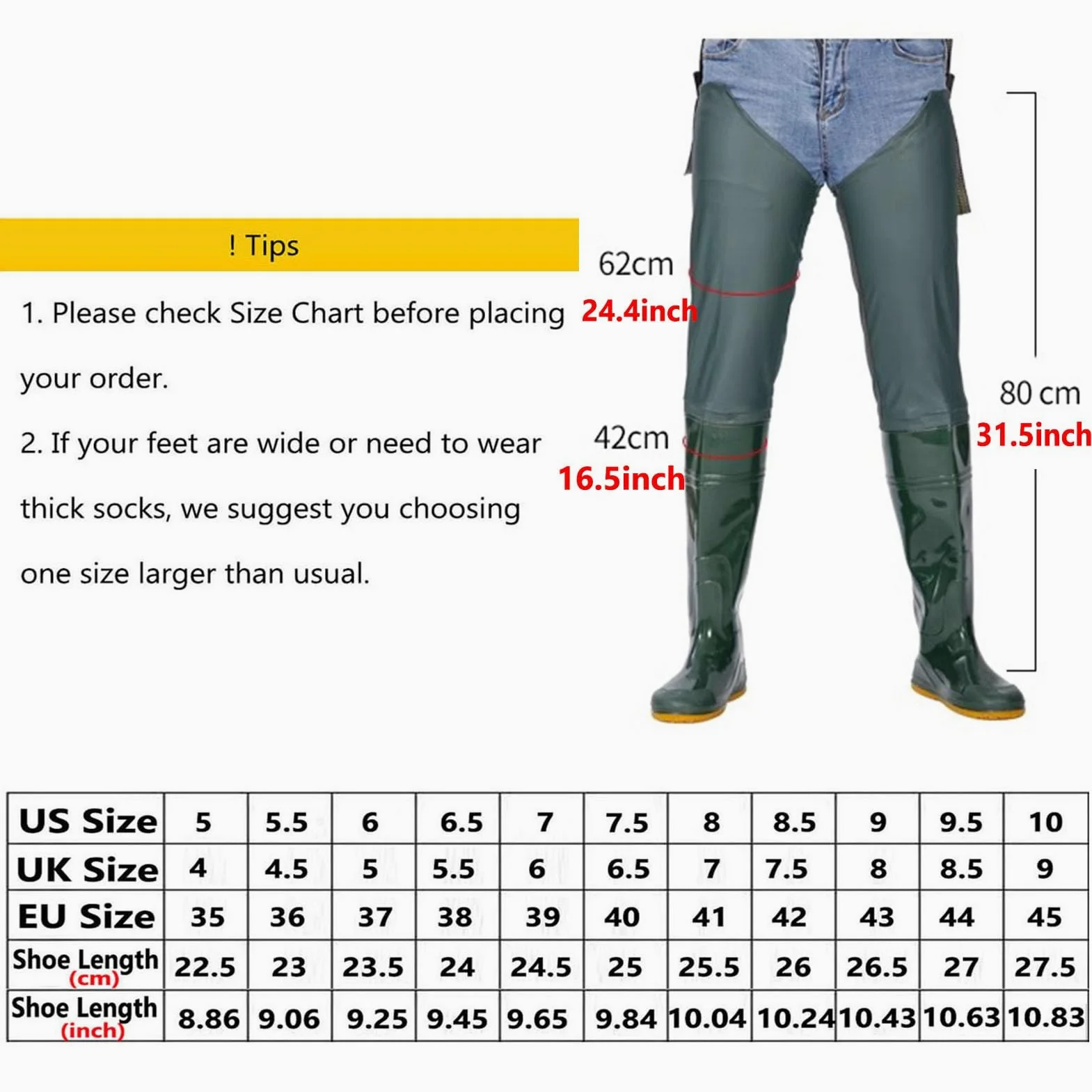 Vadeadores Botas Botas De Pesca con Mosca para Hombres Y Mujeres, Ligeras Y Suaves, Impermeables, con Suela con Tacos para Pescar En El Barro del Estanque