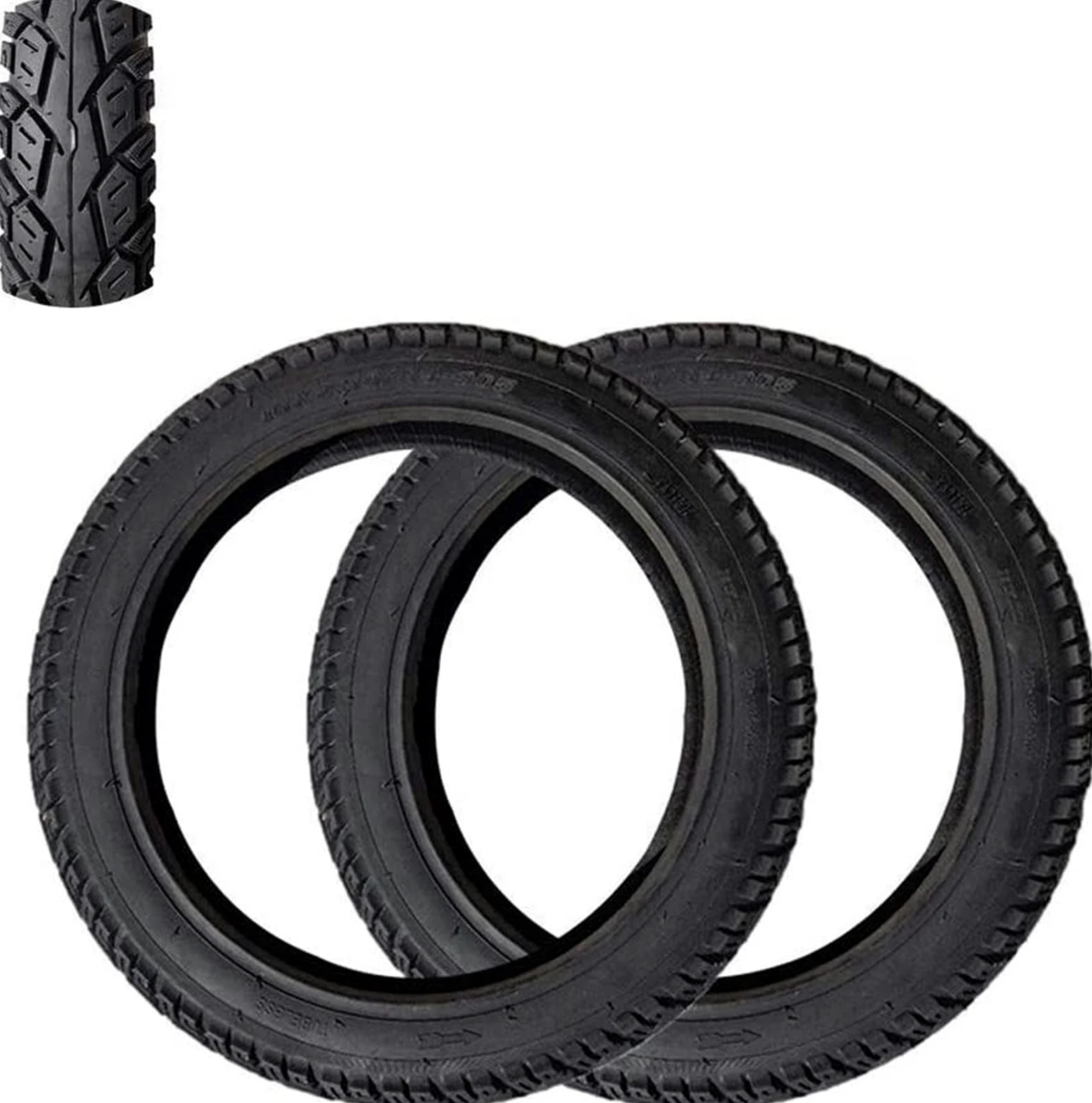 Neumáticos para patinetes eléctricos Neumáticos para patinetes eléctricos, neumáticos interiores y exteriores de caucho de 10 pulgadas 10X2.0, adecuados para ruedas delanteras y traseras de silla