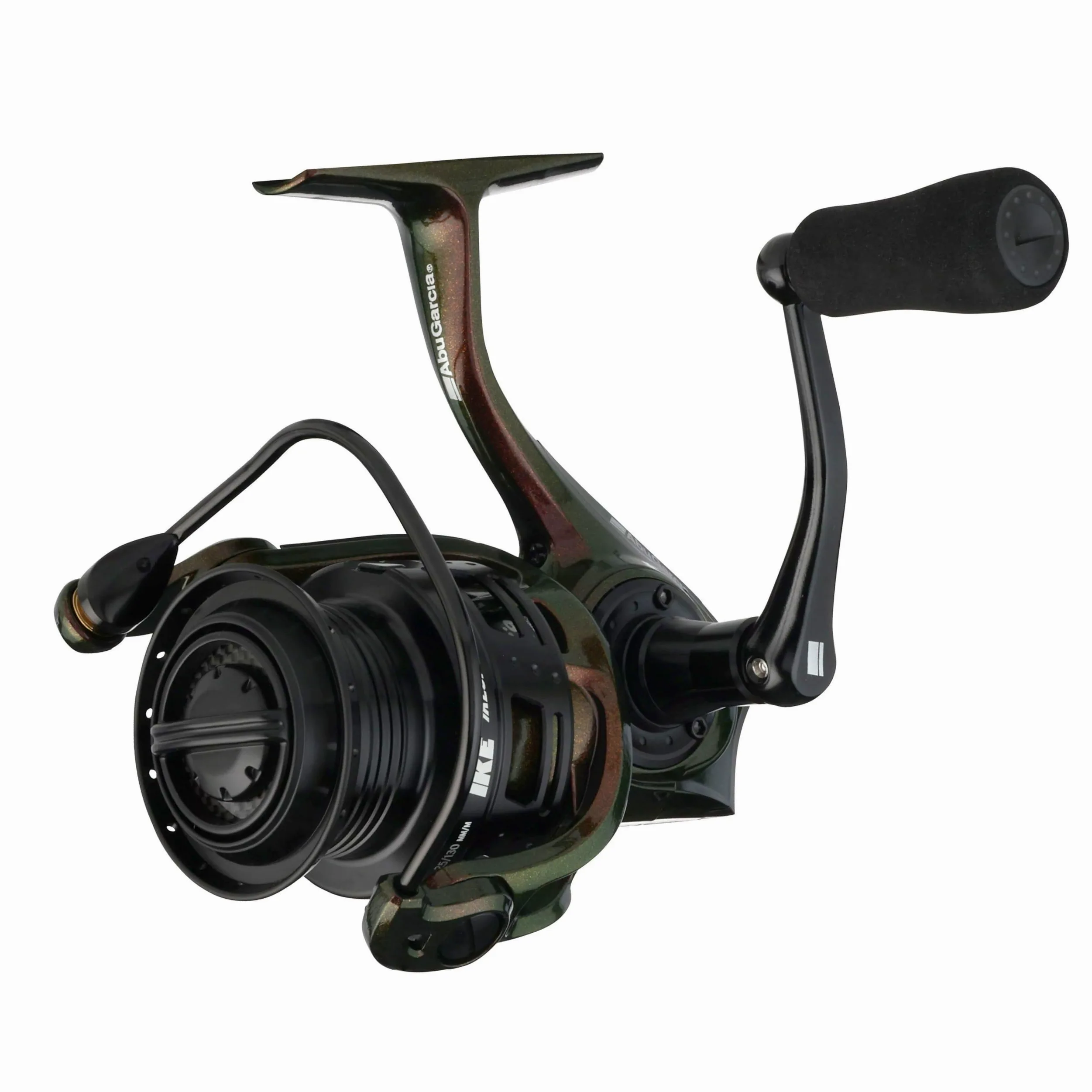 Abu Garcia Revo Ike - Carrete Giratorio Ligero Morado con 10 rodamientos, para Pesca en Agua Dulce, Lucio, Perca, lucioperca, Trucha