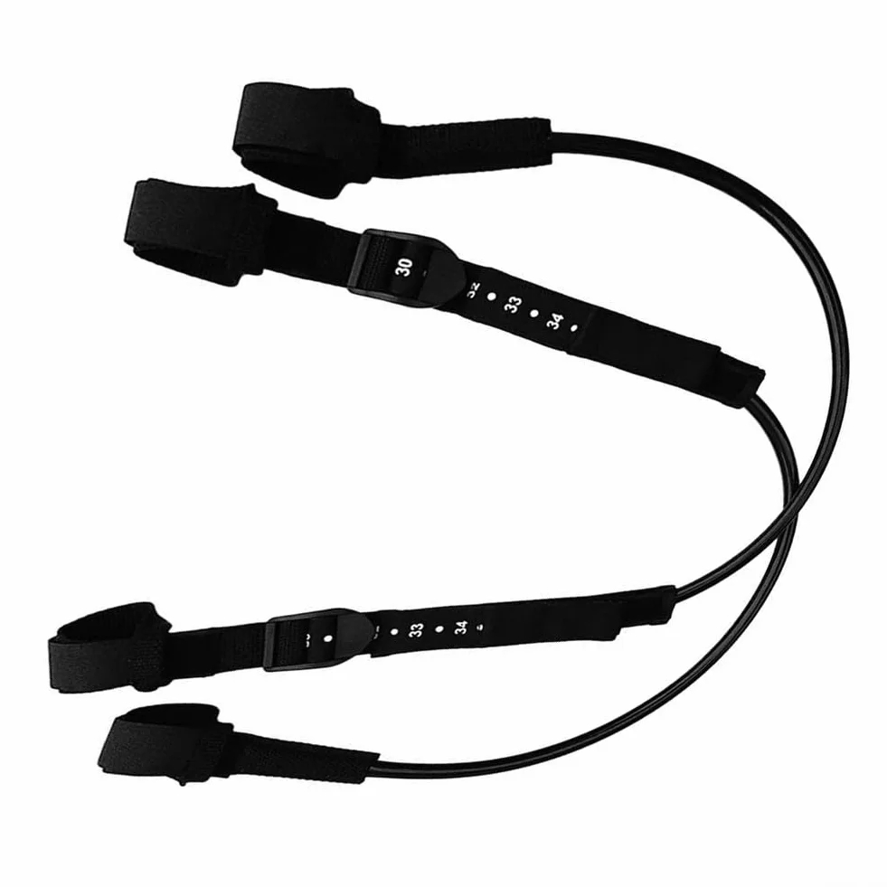 Arnés de windsurf antideslizante ajustable Zoegneer, 2 unidades, negro