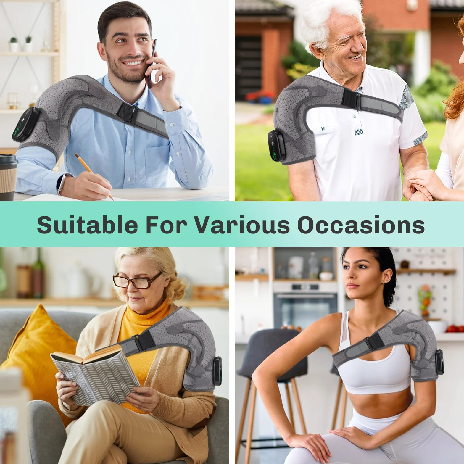 Rejuvacare Triple Method Shoulder Massager