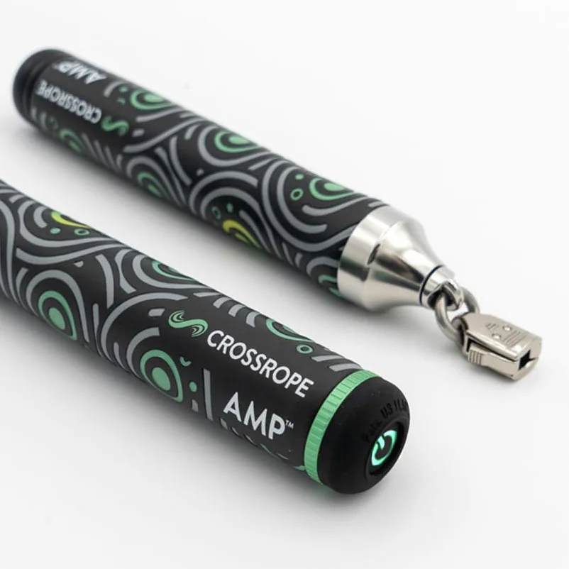 Crossrope AMP - Juego de cuerda de saltar inteligente con 0.25 libras, 0.45 libras y 1 libra - Conexión Bluetooth, entrenamiento de fitness de alta intensidad para quemar altas calorías y cardio