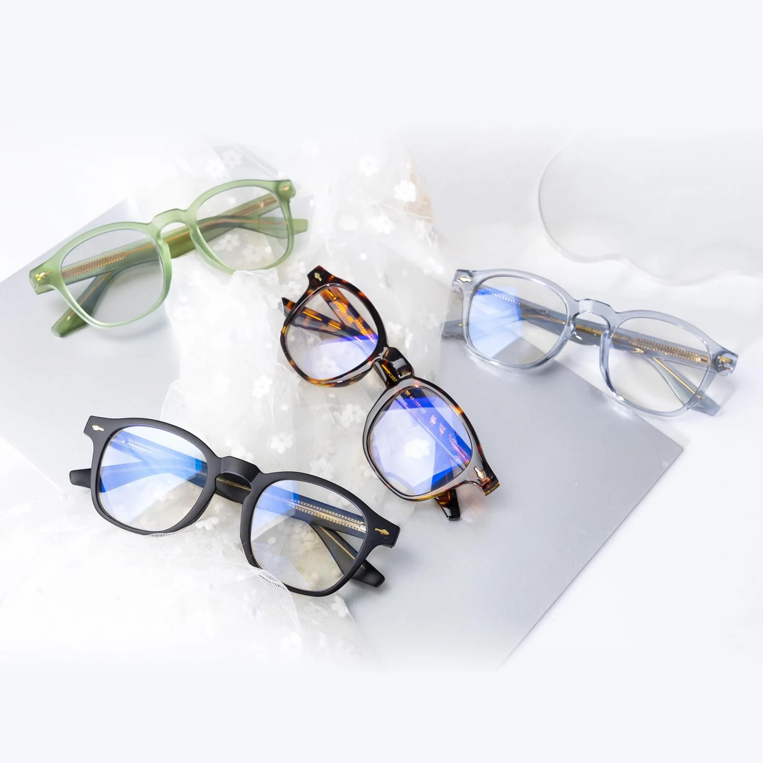 OKH Gafas de Lectura Multifocus Progresiva Fotocrómica Bloqueo de Luz Azul Negro 2.0