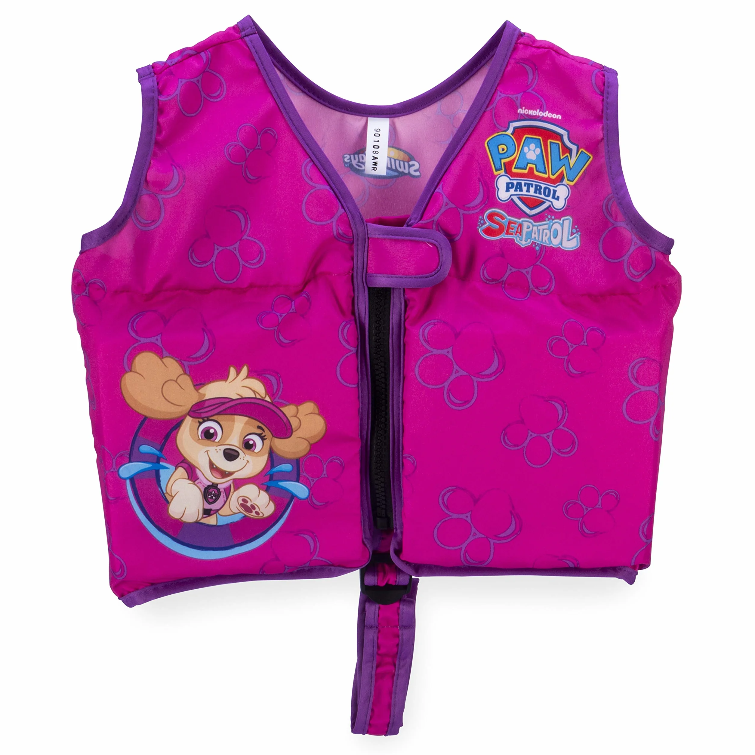 SwimWays PAW Patrol Swim Vest Colores surtidos Chaleco de natación - Material de entrenamiento para natación (Colores surtidos, Chaleco de natación, Niño, 2 año(s), 4 año(s), Velcro, Cremallera)