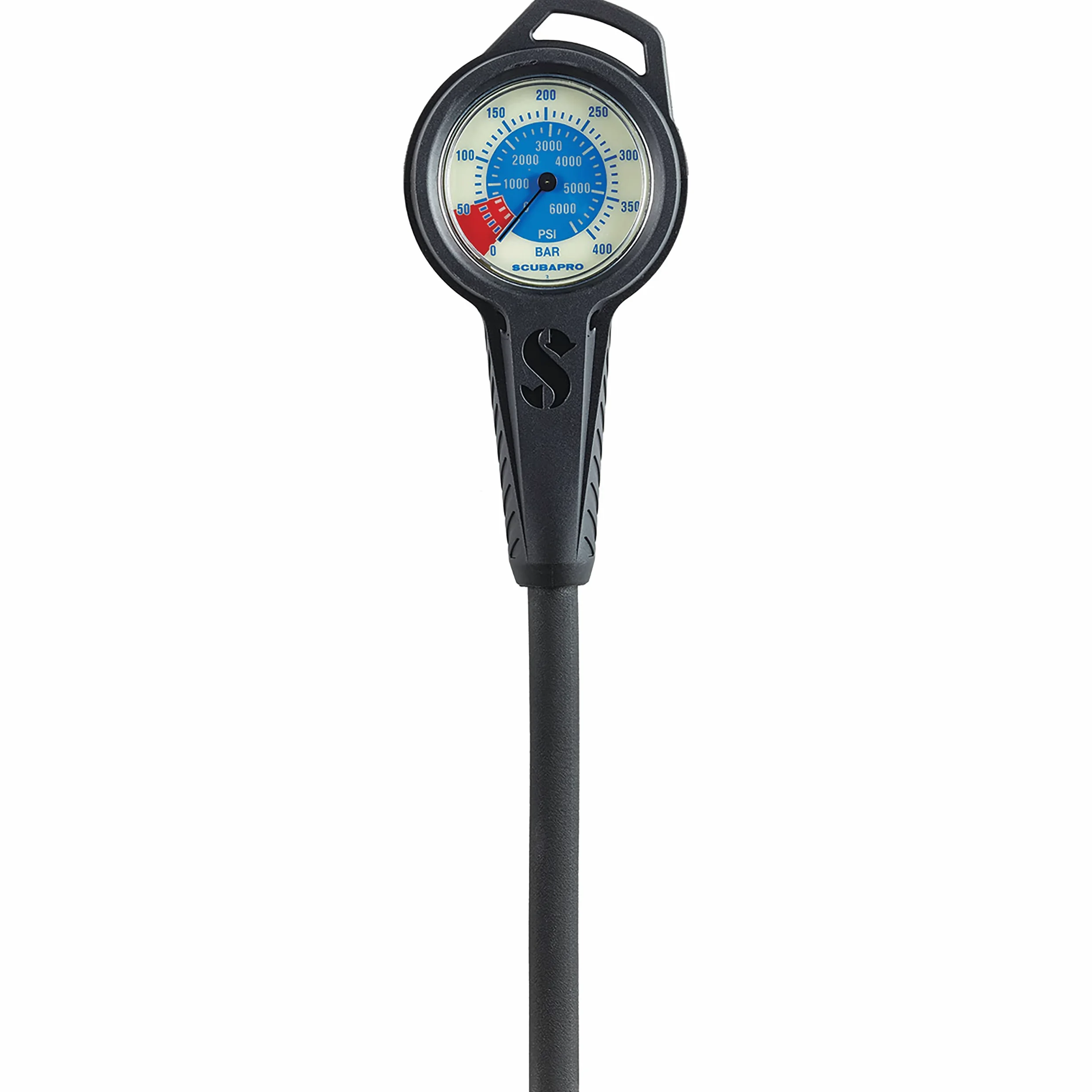 Scubapro - Dual Pressure Gauge, Color Bar/PSI