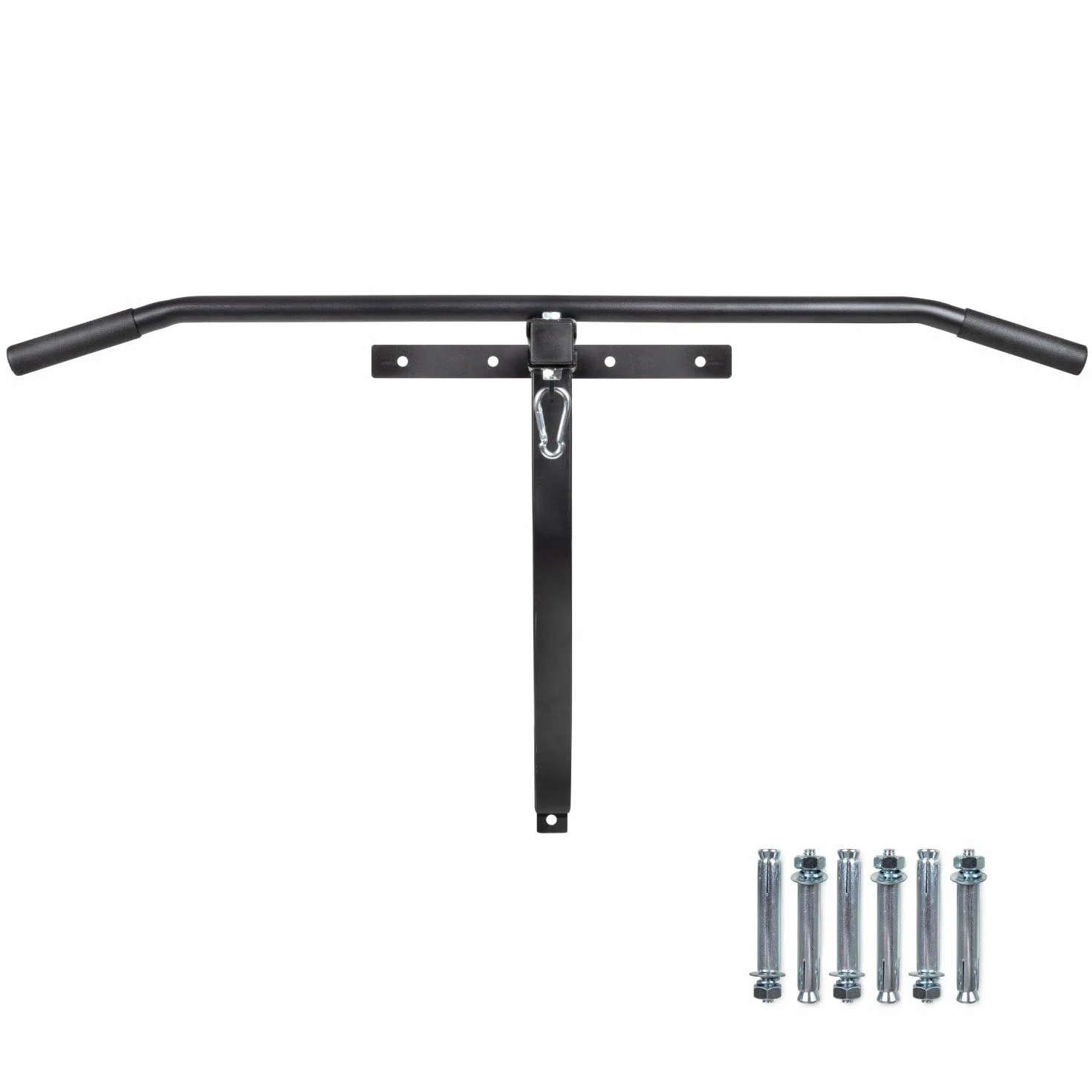 VirtuFit Soporte de pared para saco de boxeo con barra para dominadas, boxeo, saco de boxeo suspendido