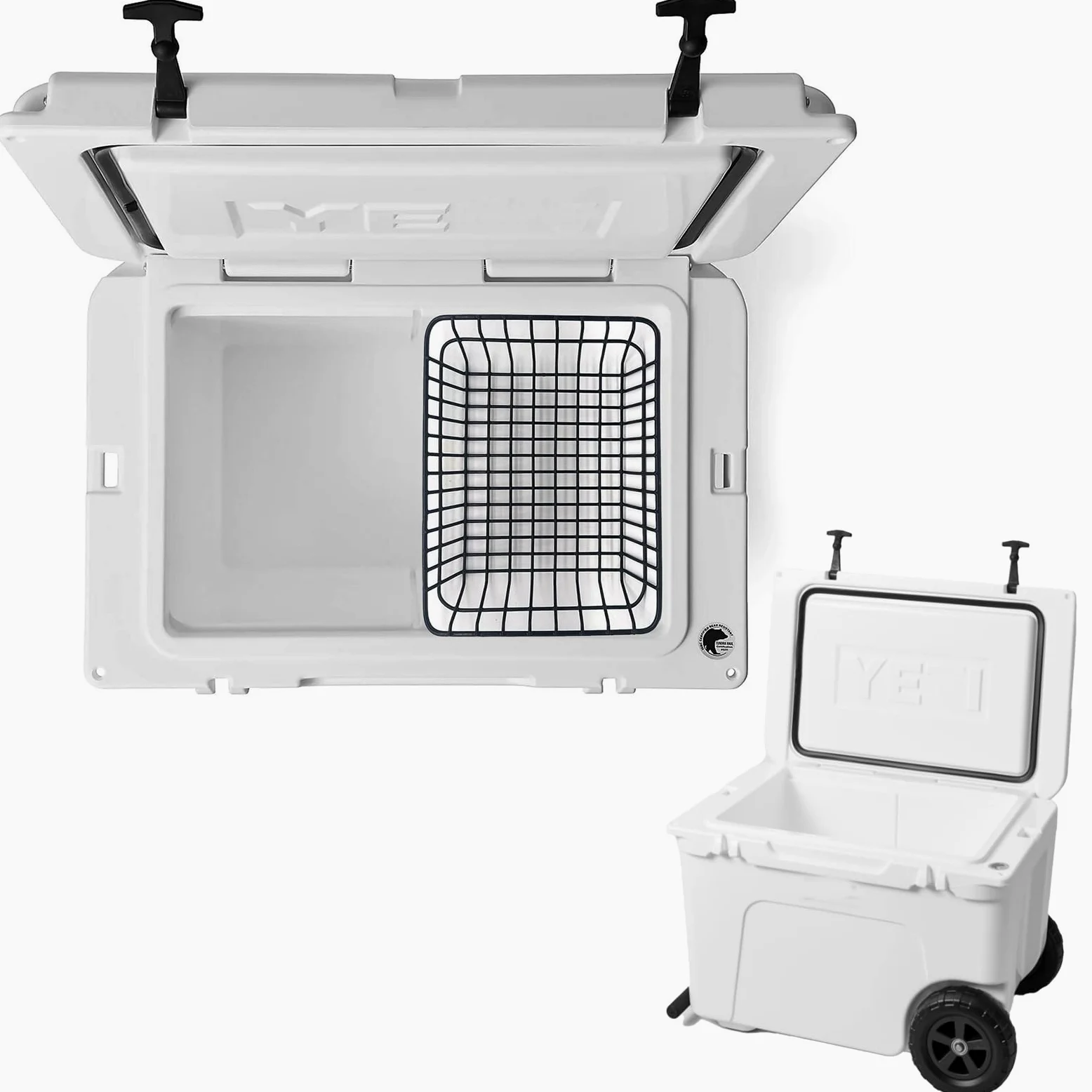 Cesta térmica para YETI Tundra Haul, mantiene la comida fría y seca, compatible con YETI Roadie 48, YETI Roadie 60, compatible con otros accesorios de refrigeración, cerraduras de refrigeración,