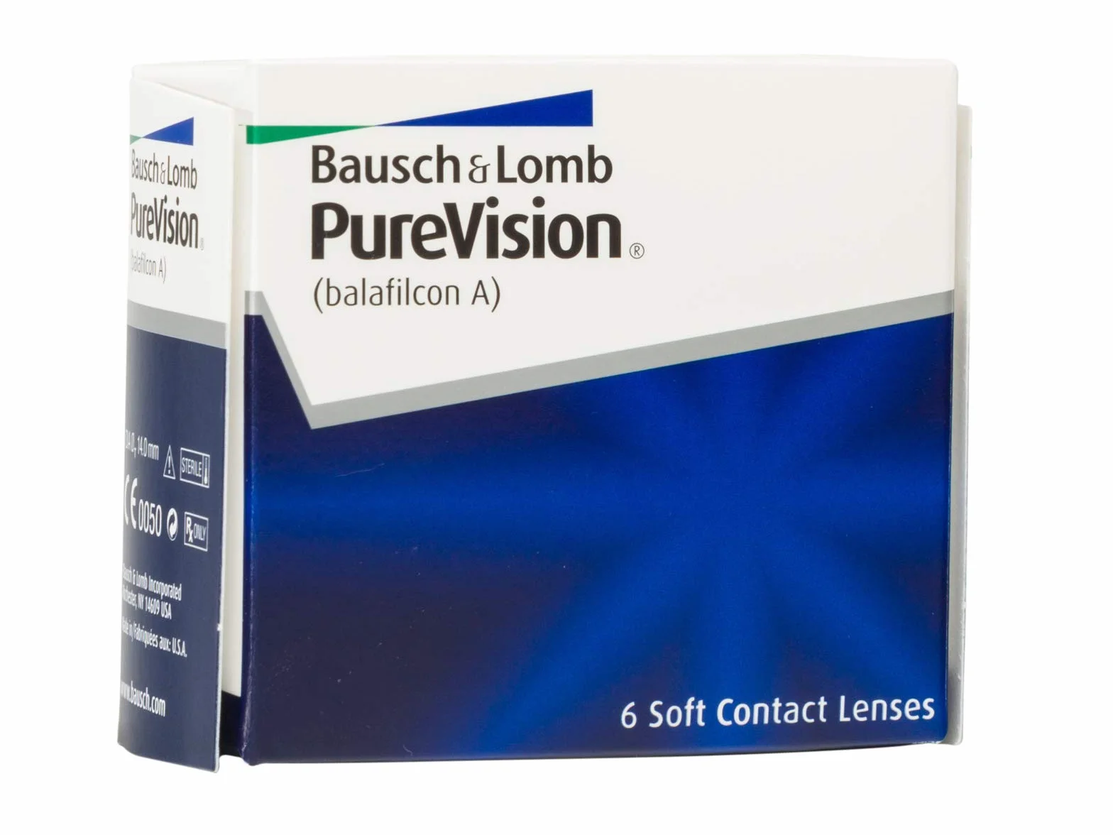 BAUSCH + LOMB Purevision Lentes de Contacto Reemplazo Mensual Pack 6