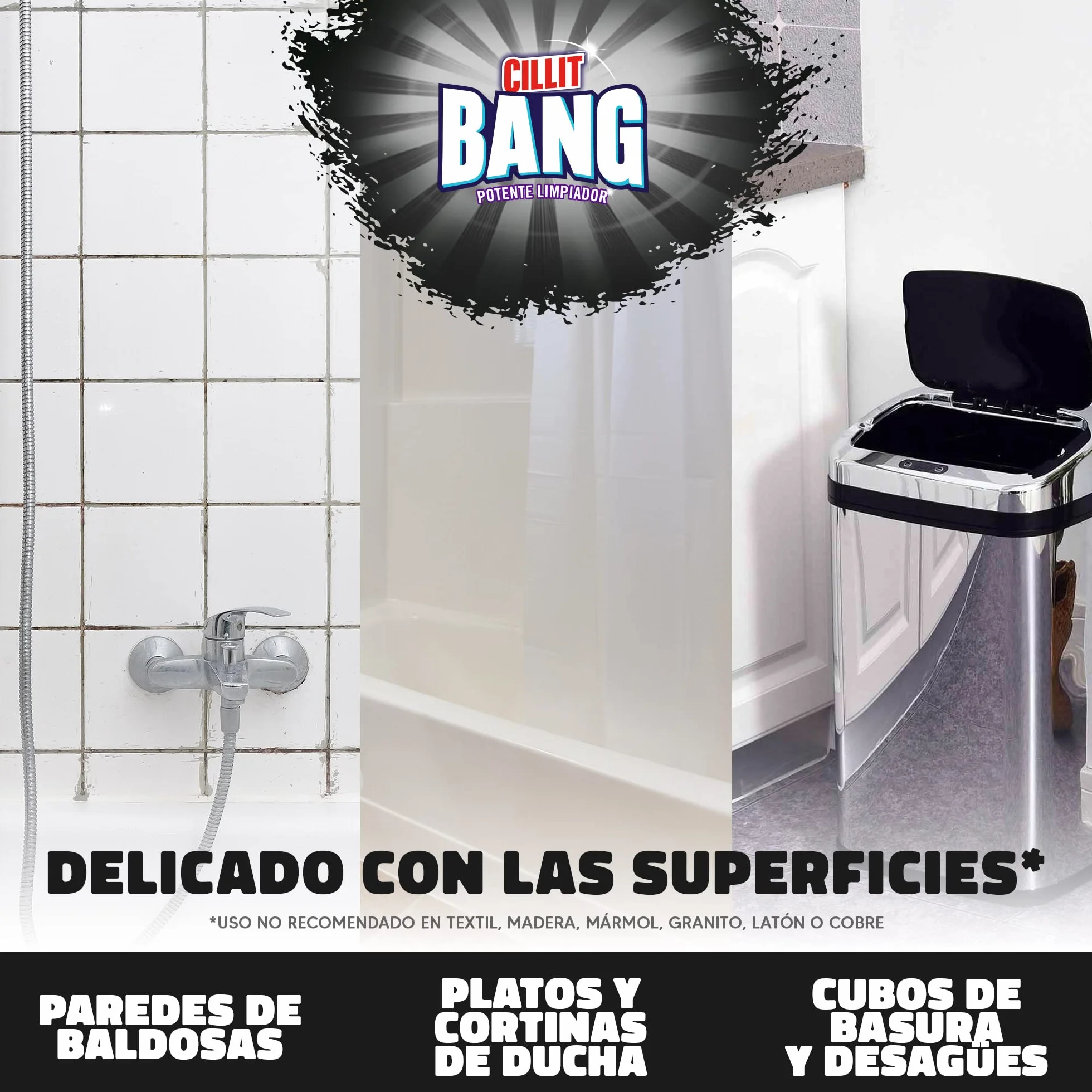 Cillit Bang Spray limpiador quitagrasas Pack 2 x 750 ml