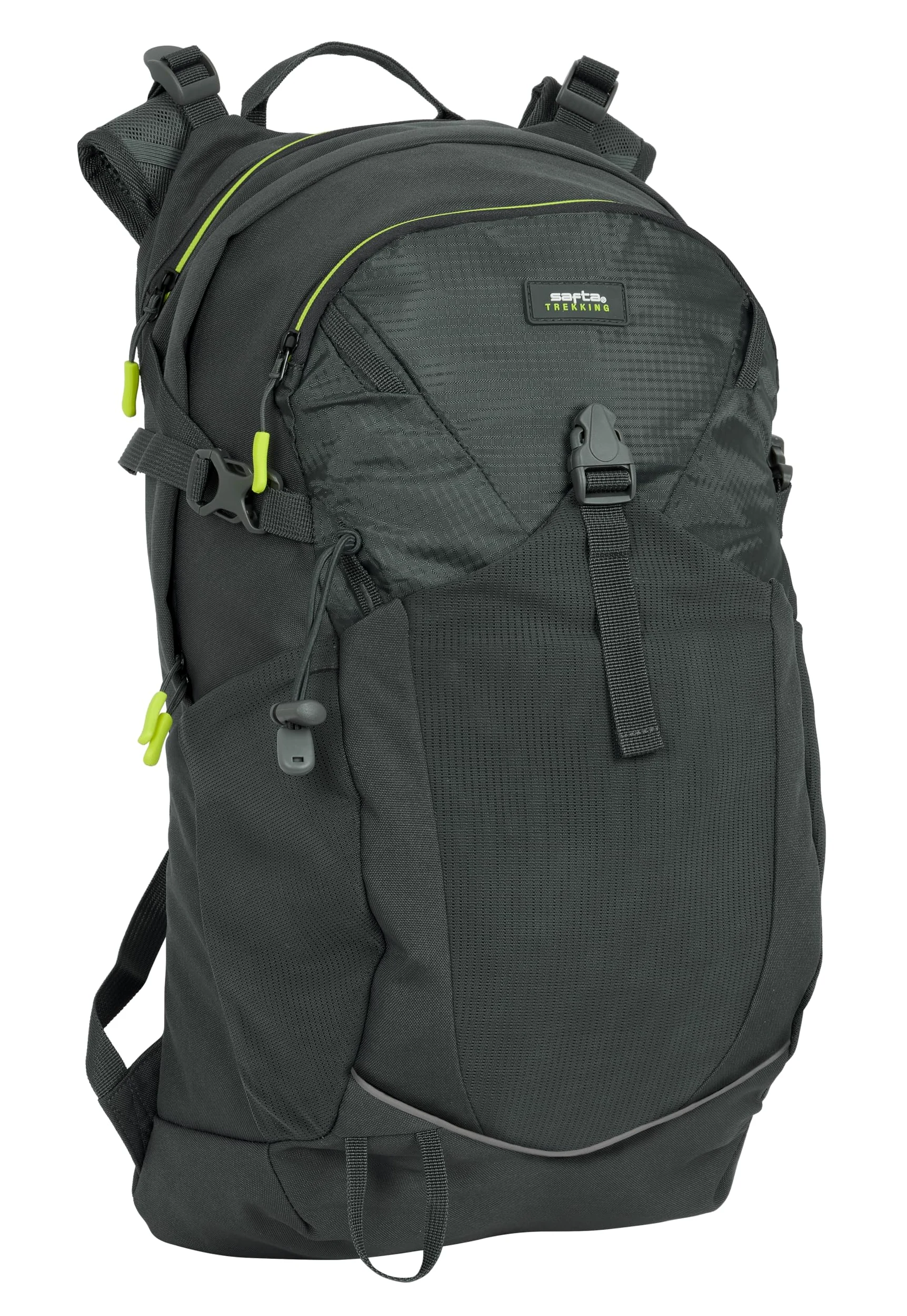 Safta - Mochila de Montaña de 22L, mochila trekking, Ideal para Diferentes Edades, Cómoda y Versátil, Calidad y Resistencia, 28x15x52 cm, Color Gris
