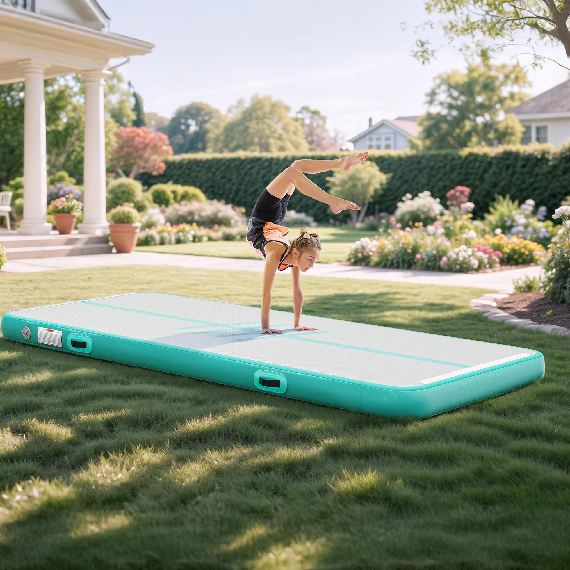 YITAHOME Air Matte Track 3M 4M Tumbling Mat Inflatable Gym Mat 10cm