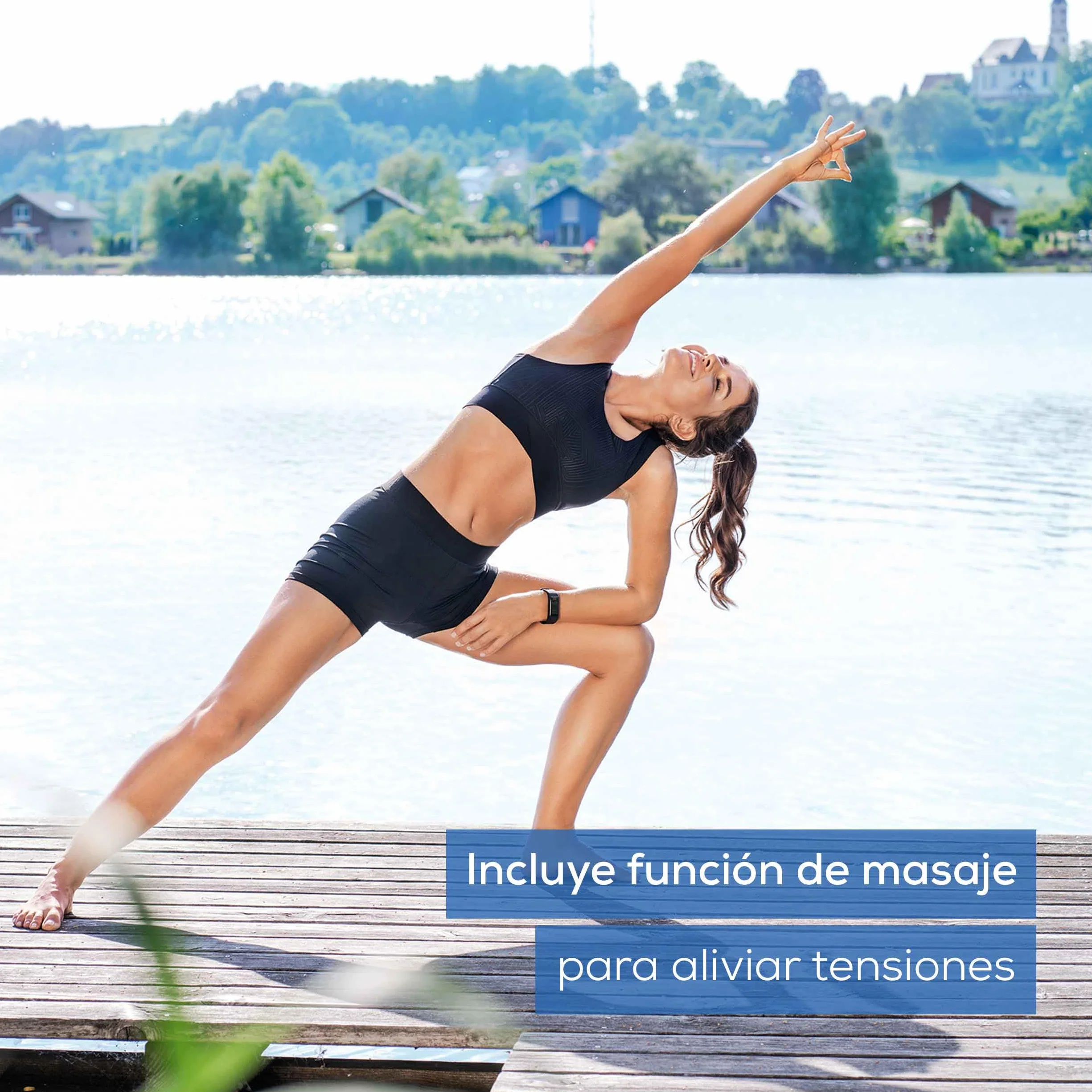 Beurer EM 49 TENS/EMS Digital 3 en 1 Estimulador Muscular para Alivio del Dolor y Entrenamiento, Masaje, 4 Electrodos, Blanco