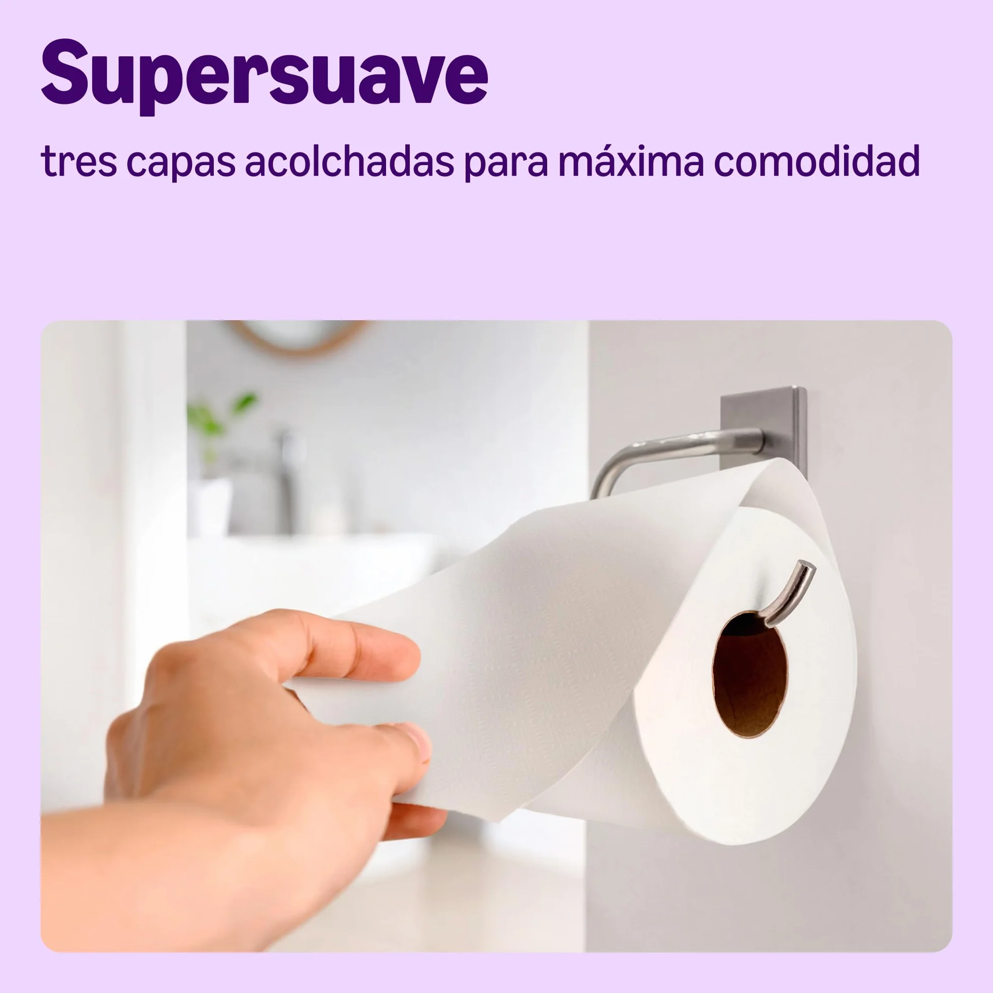 Amazon Papel Higiénico Supersuave 3 Capas 36 Rollos 200 Hojas FSC