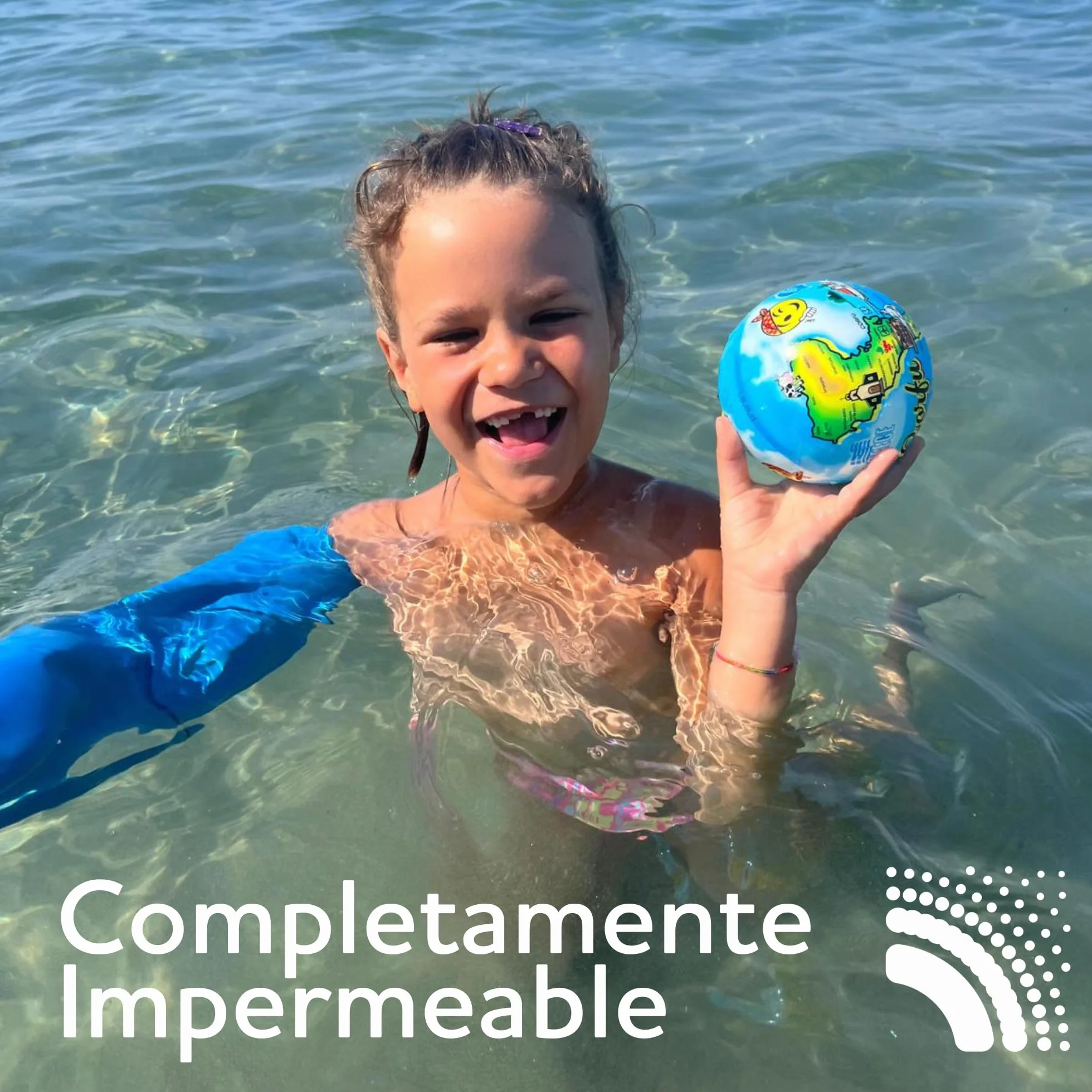 Bloccs Protector para brazo enyesado impermeable - Natación, Ducha y Baño - Protector de yeso duradero para brazo infantil mediano