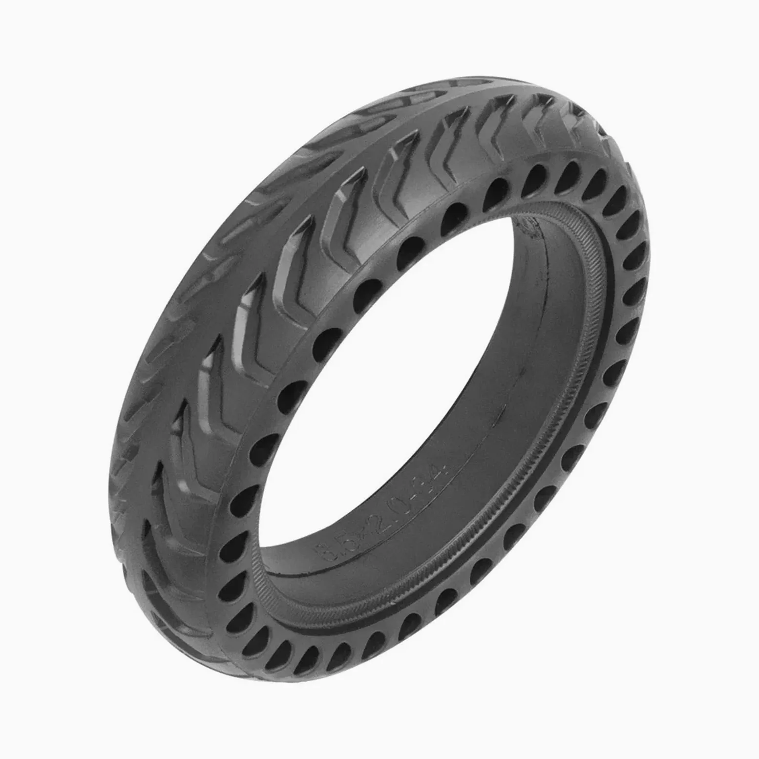 Neumático Sólido For Patinete Eléctrico, Compatible With Xiaomi rueda de scooter de goma maciza(2pcs tires)