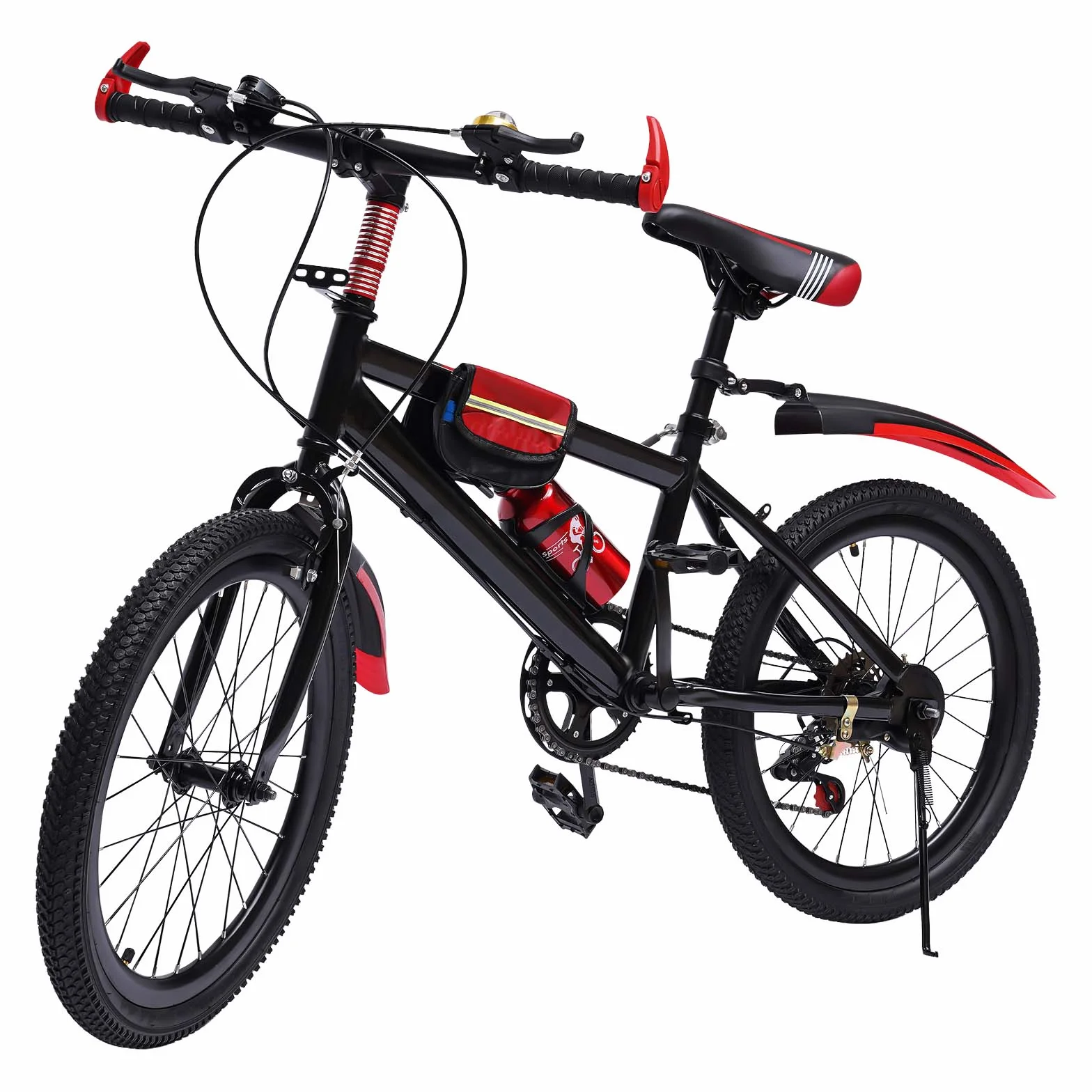 Bicicleta infantil 20 pulgadas 7 marchas montaña absorción impactos freno disco doble