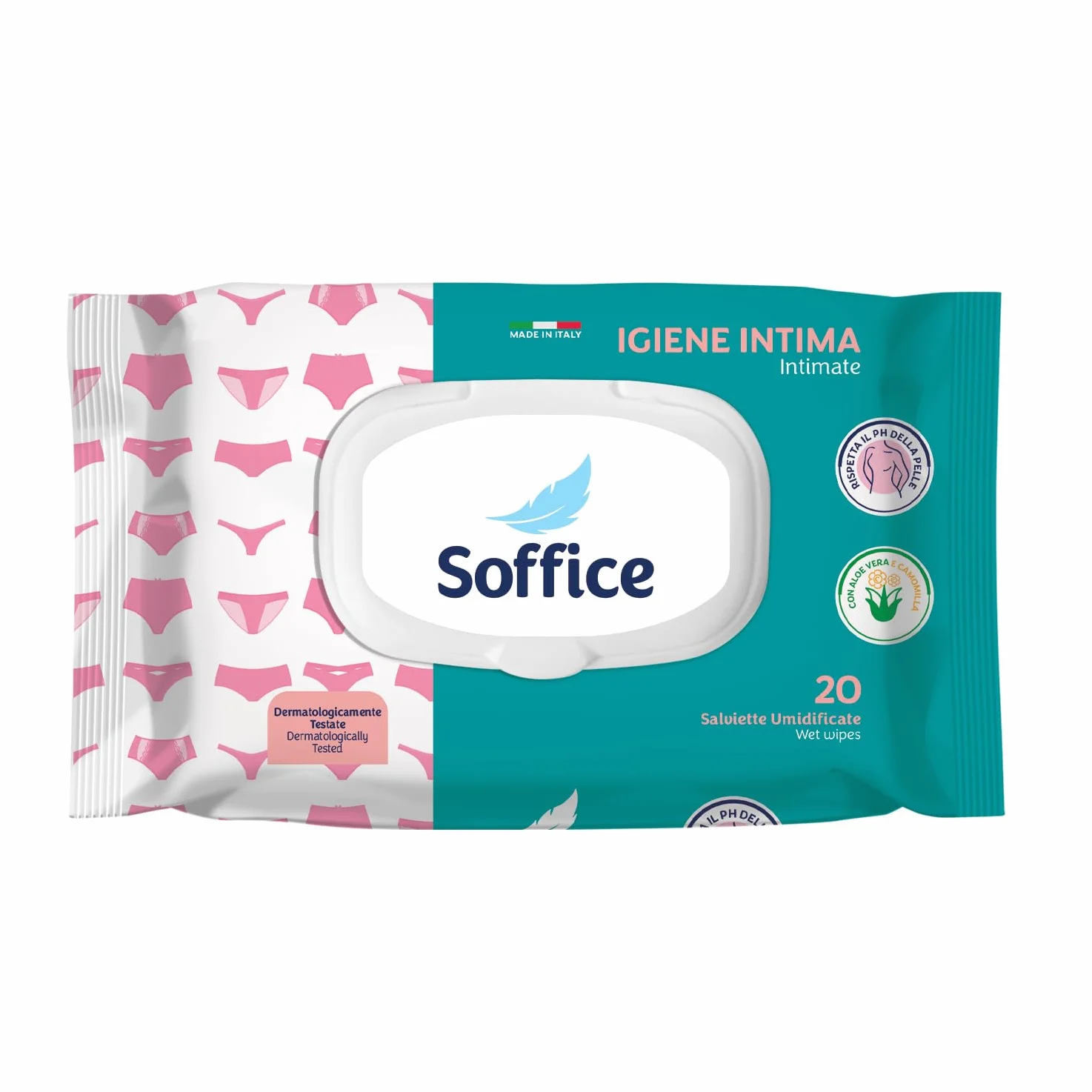 Toallitas húmedas Pop-Up 20 uds. papel higiénico húmedo desinfectante