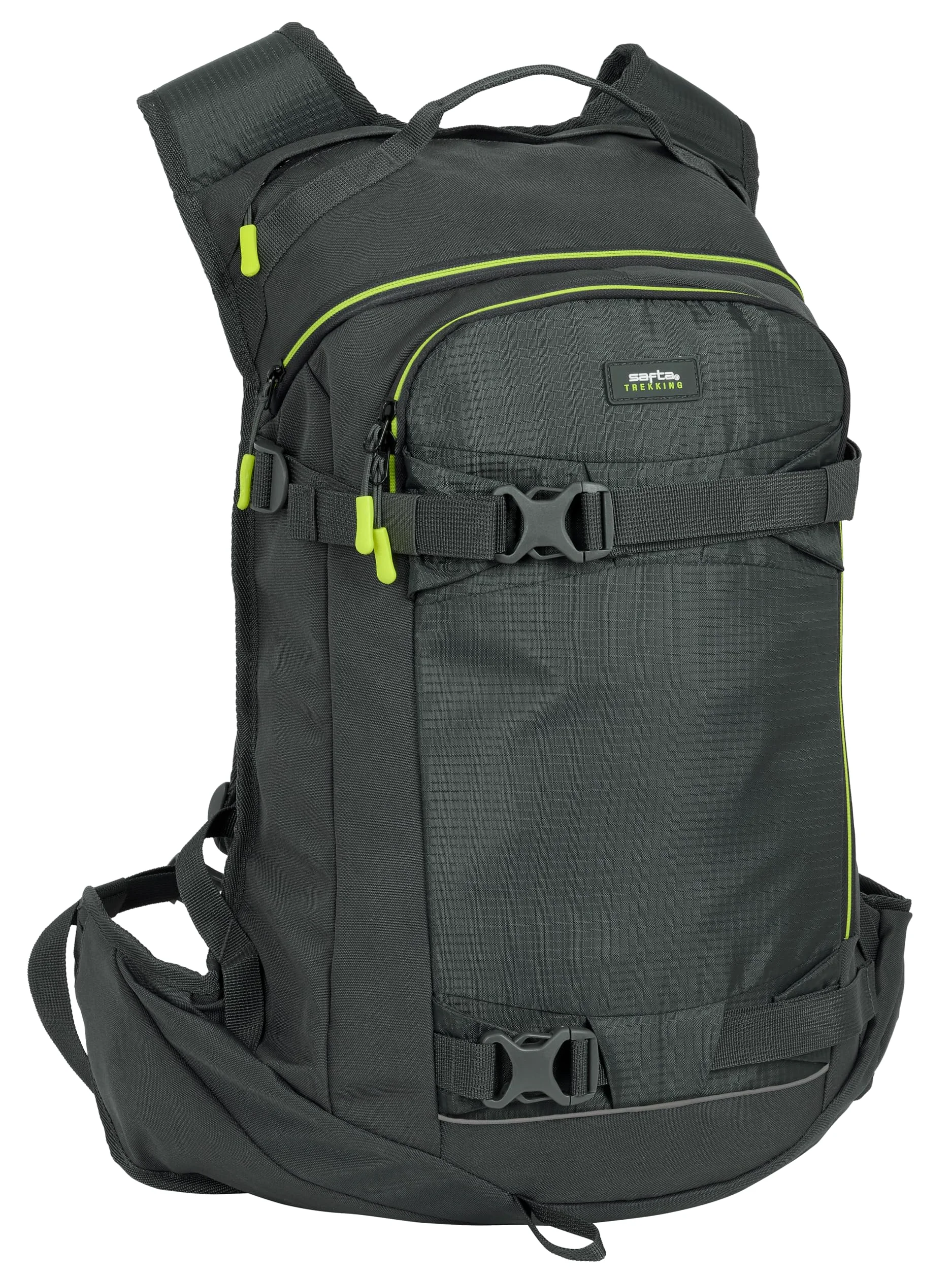 Safta - Mochila de Montaña de 31L, mochila trekking, Ideal para Diferentes Edades, Cómoda y Versátil, Calidad y Resistencia, 34x15x60 cm, Color Gris