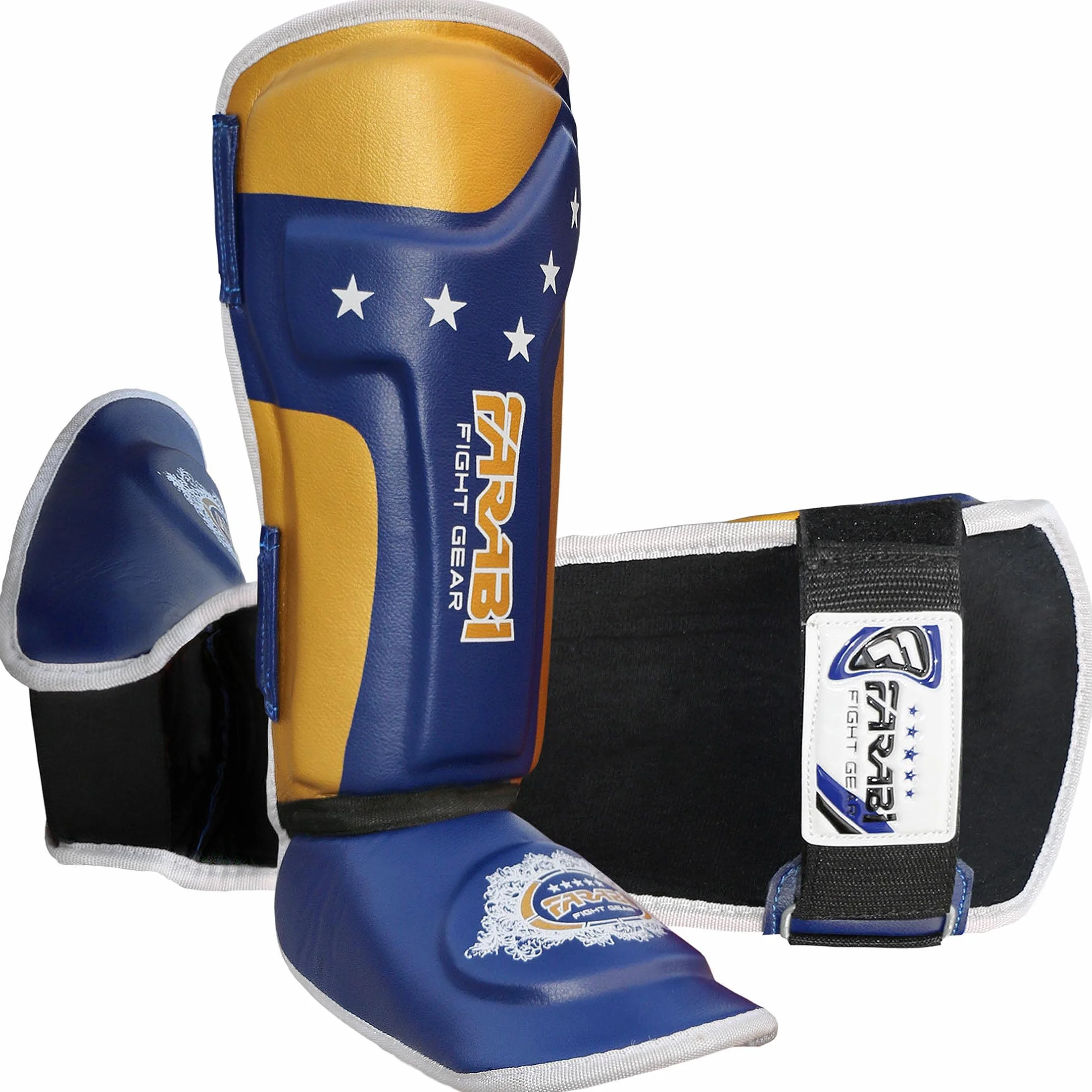 Mytra Fusion Niños Espinilleras Kick Boxing MMA Muay Thai Shin Instep Protection