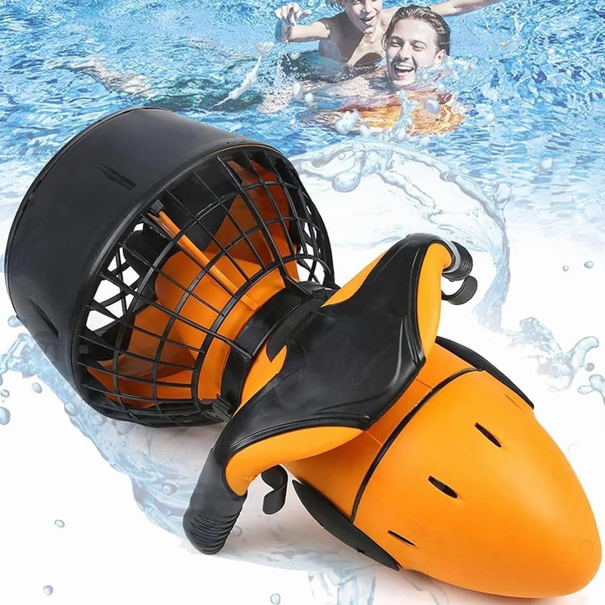 Scooter Submarino, Propulsor Eléctrico Subacuático 500 W, Un Potente Impulsor para Buceo Y Natación para Aventuras Acuáticas Inolvidables, Snorkel Y Diversión En Piscina.