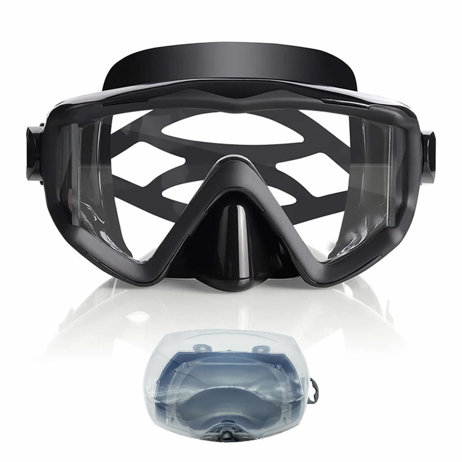 Gafas de buceo antifugas con vistas amplias para esnórquel, gafas de buceo, gafas de natación y pesca submarina