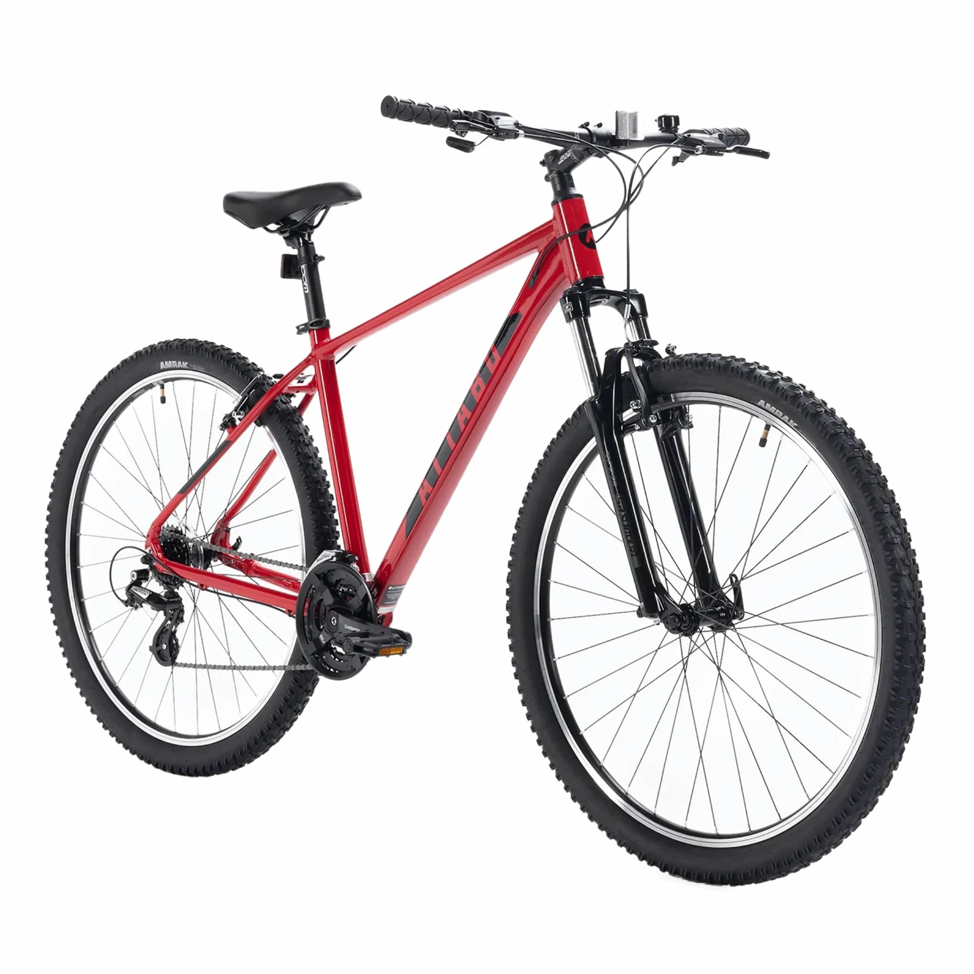ATTABO Bicicleta para Hombre Alpe 1.0 con Marco de Aluminio de 17 – 21 Pulgadas, Manillar ergonómico, Freno en V, Azul, Bicicleta de montaña con Ruedas de 29 Pulgadas con Accesorios, sillín Ajustable