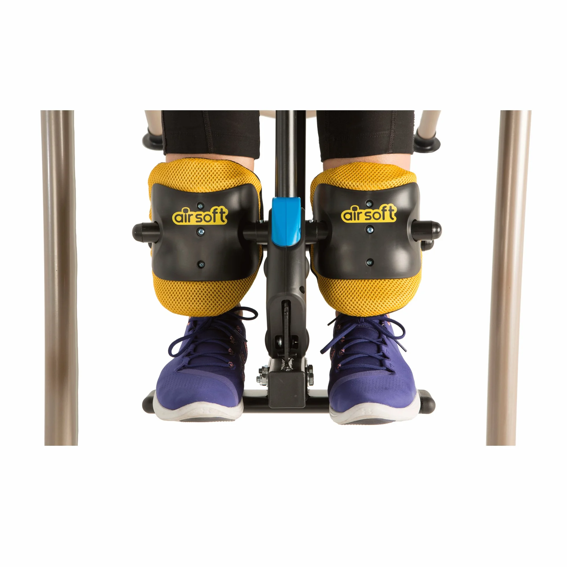 EXERPEUTIC - Mesa de inversión con Soportes de Tobillo Airsoft SIN Pinch, Sistema de trinquete de Seguridad SURELOCK y Soporte Lumbar