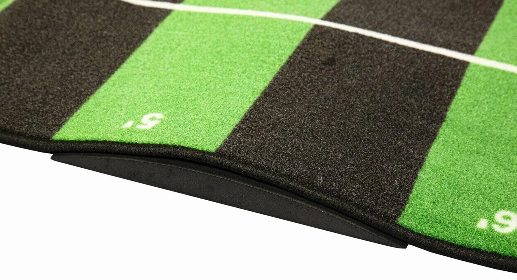 LONGRIDGE Golf Pro Putting Mat 4m, Verde/Negro