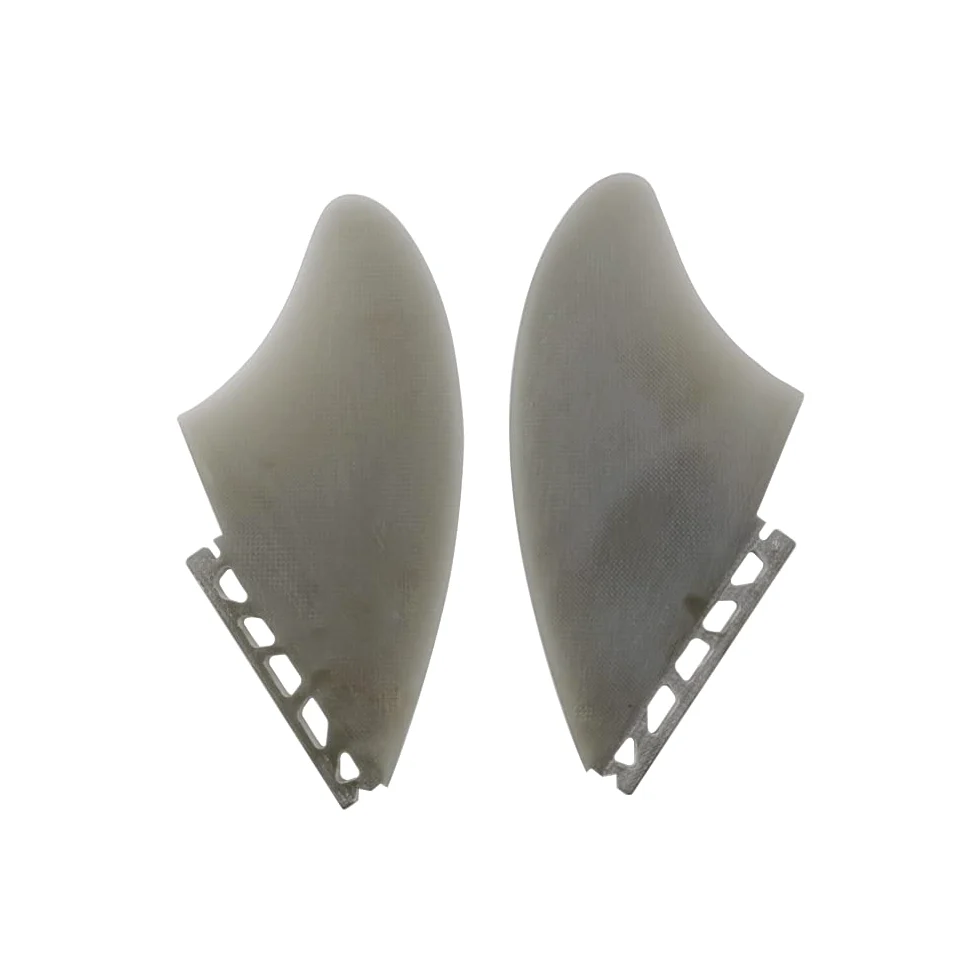 UPSURF Aletas de surf Fiberglass Future Fins Tabla de surf Twin Keel aleta