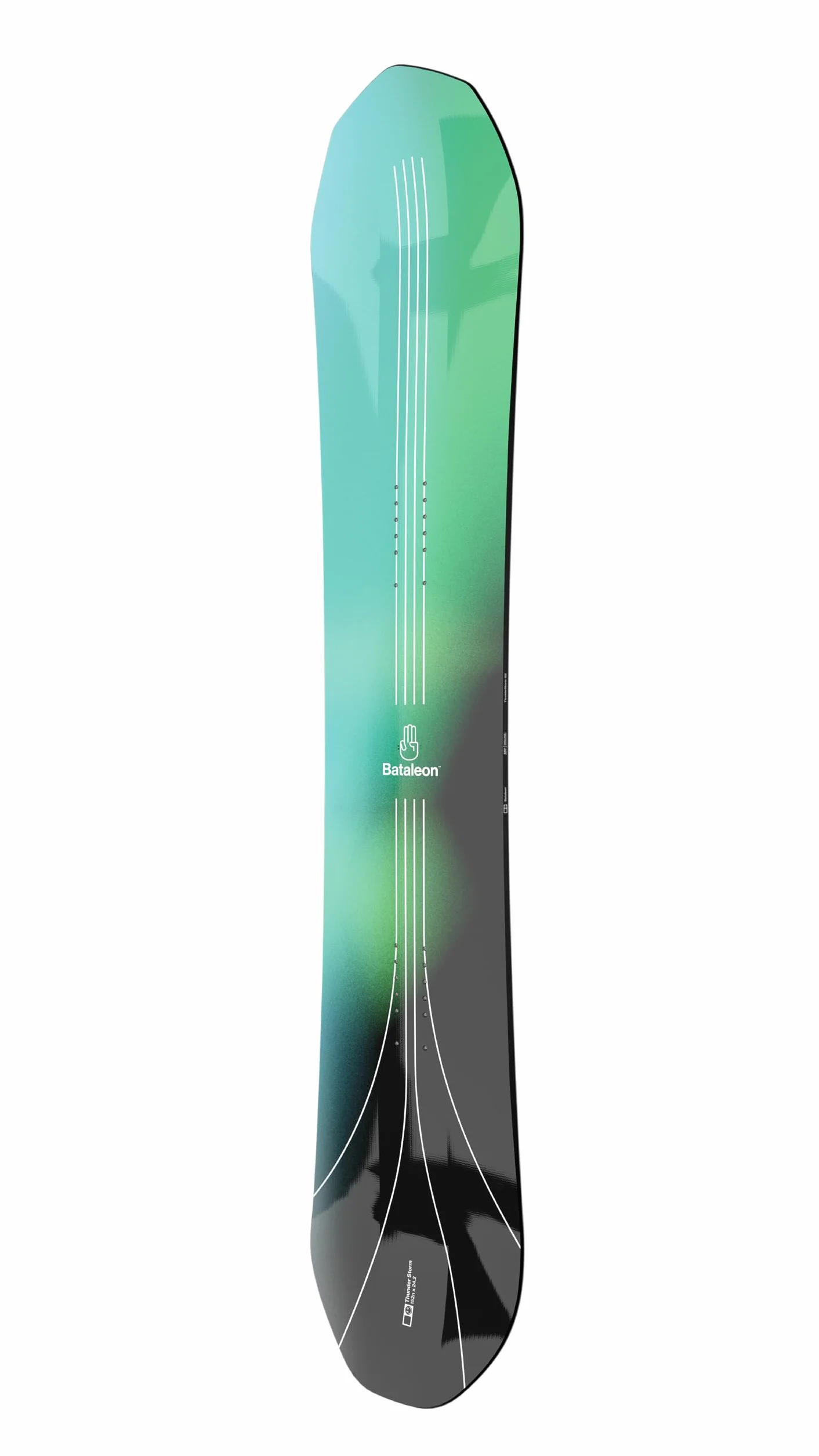 Bataleon Thunderstorm - Tabla de snowboard direccional para hombre
